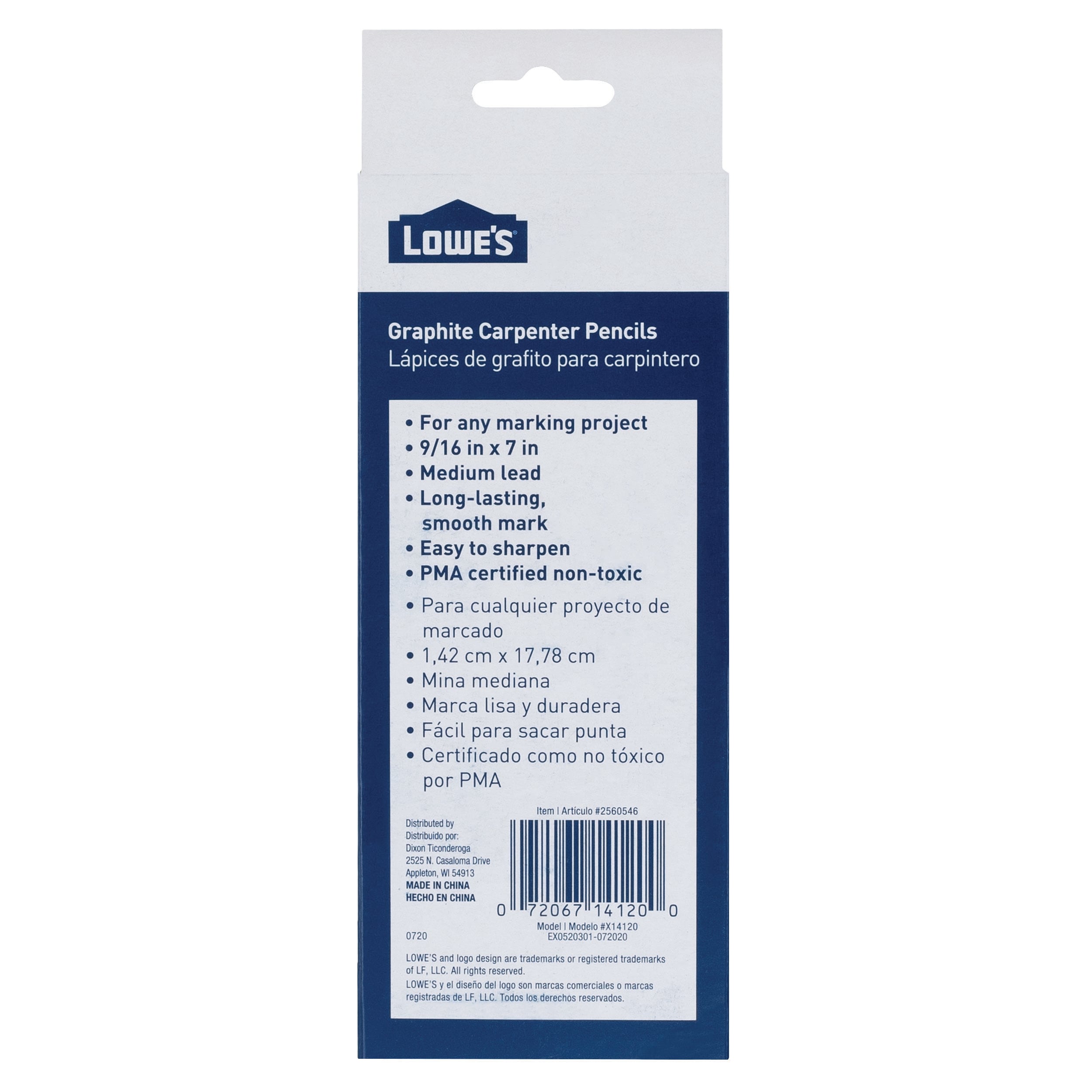 Lowe's 14120 Writing-Utensils - View #4