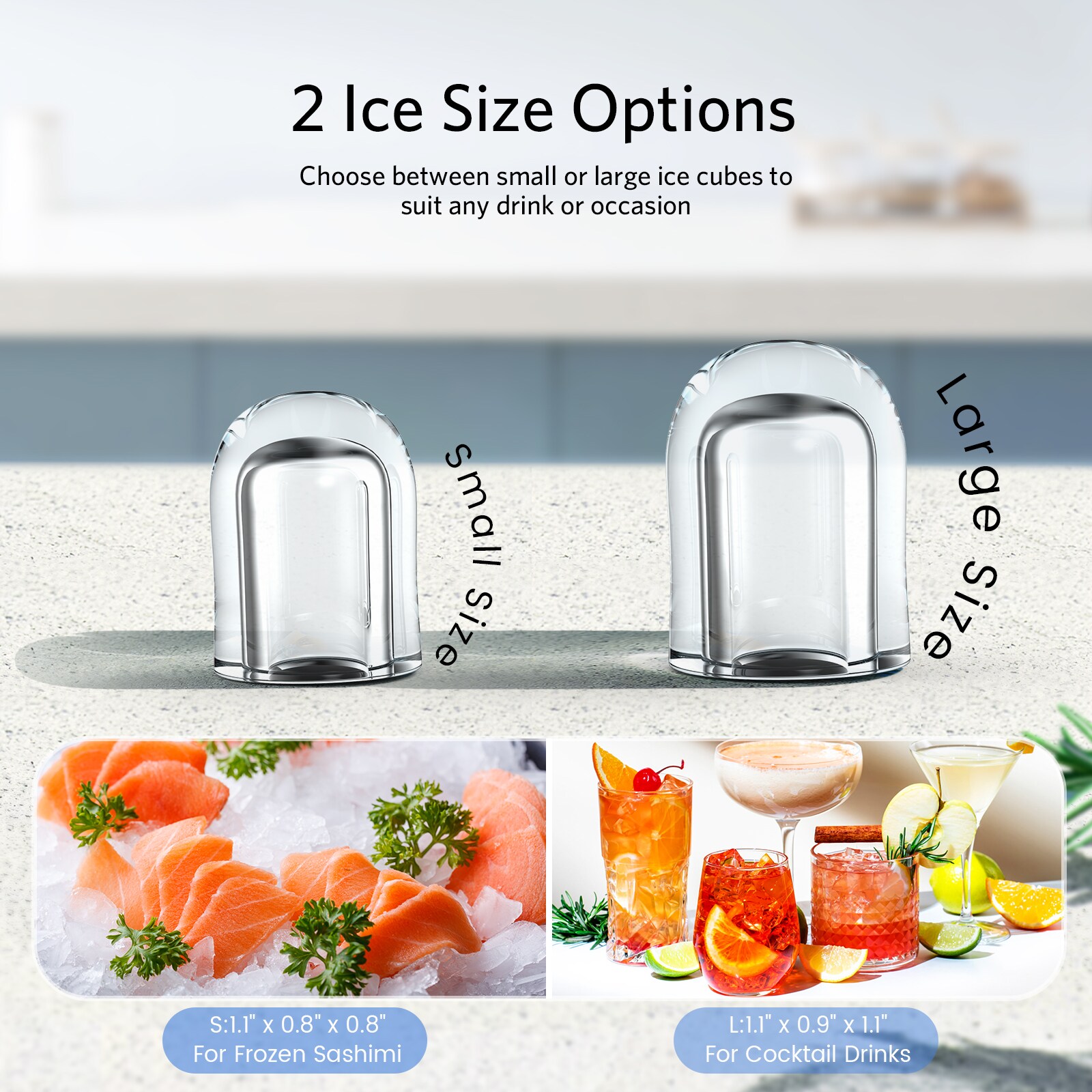 COWSAR LSIM-Z5812KHB Ice-Makers - View #3
