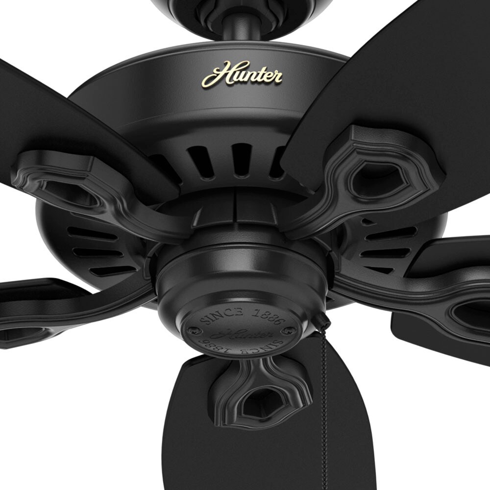 Hunter 53294 52 inch Ceiling Fan Matte Black for sale online 