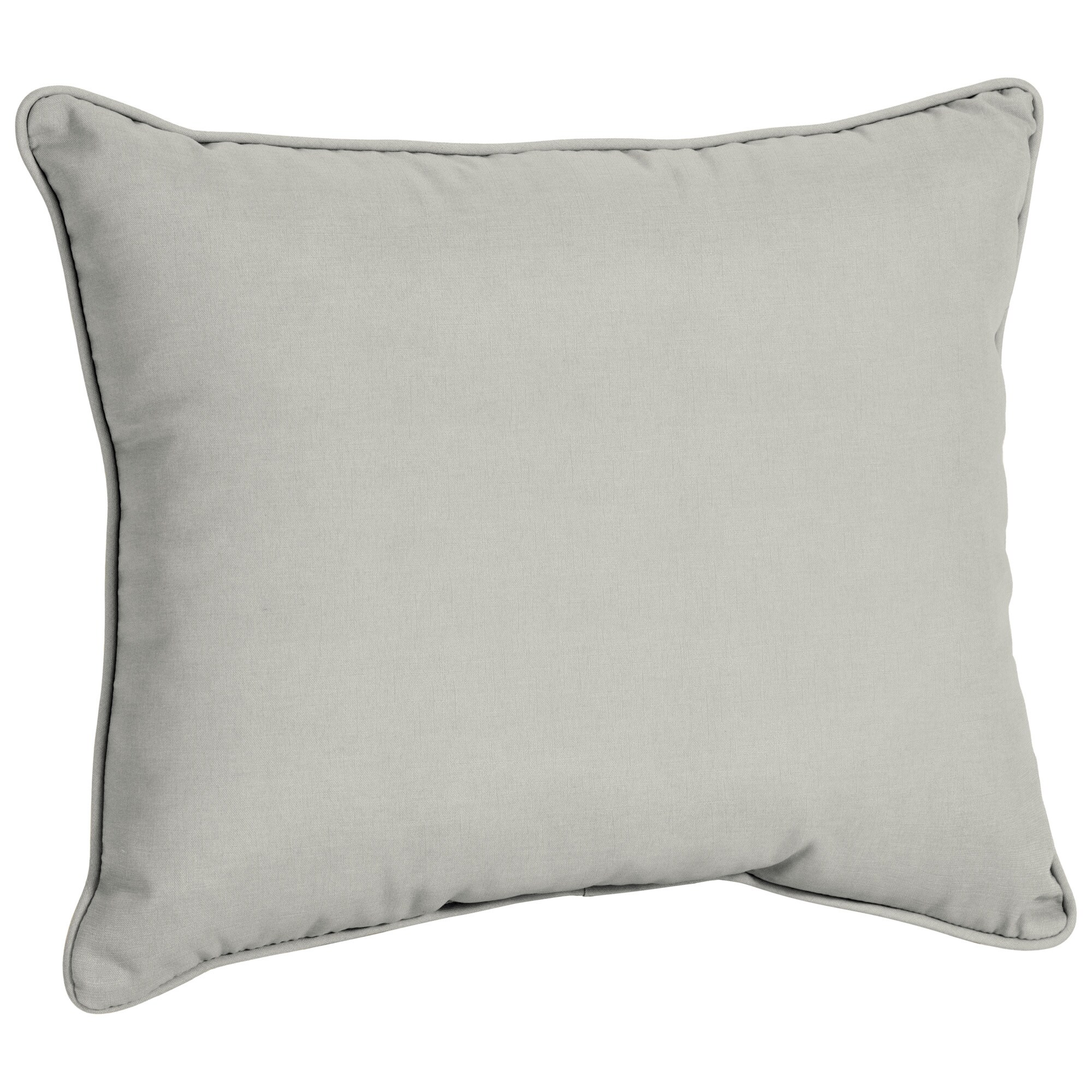 allen + roth AK0E328B-D9C1 Madera Linen Dove Grey Deep Seat Patio Chair Cushion