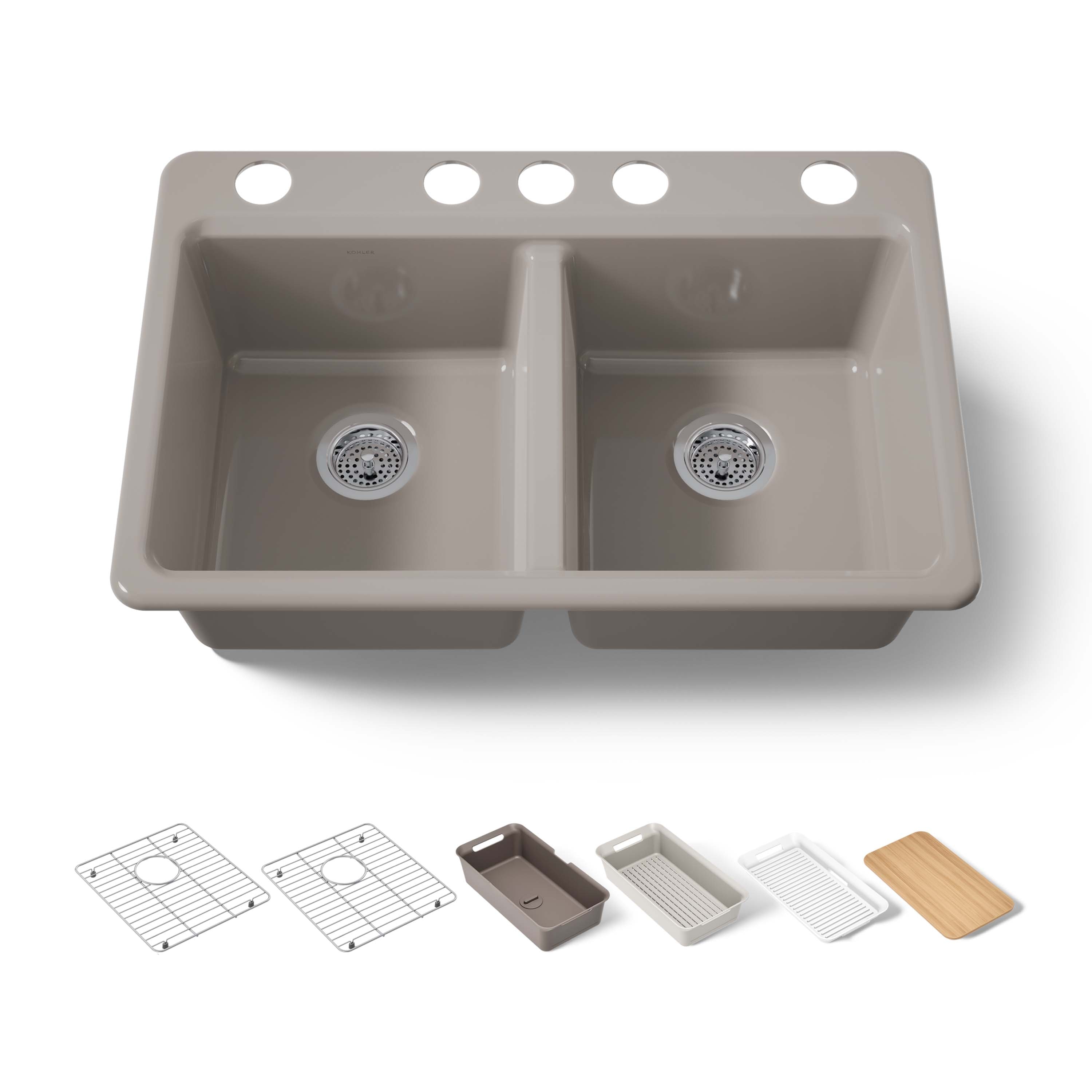 KOHLER 8679-5UPC-TRF Kitchen-Sinks - View #2