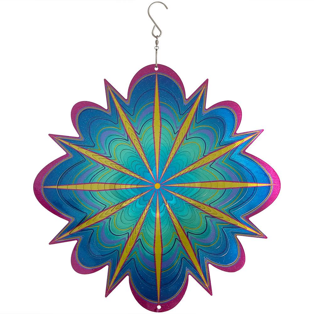 Sunnydaze Decor Multi Steel Whimsical Wind Spinner at Lowes.com