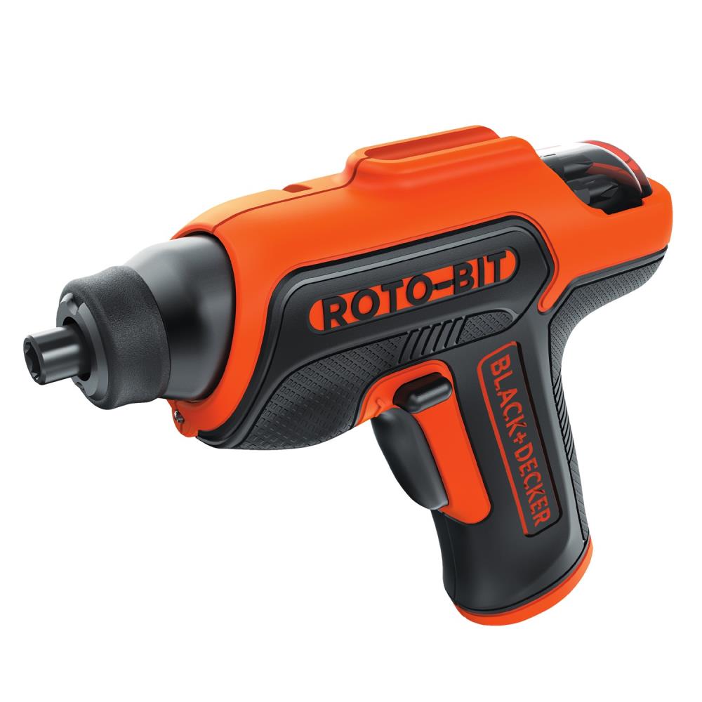 BLACK+DECKER BDCS50MCA ROTO-BIT 4-Volt Max 3/8-in Cordless Screwdriver (1-Battery Included and Charger Included)