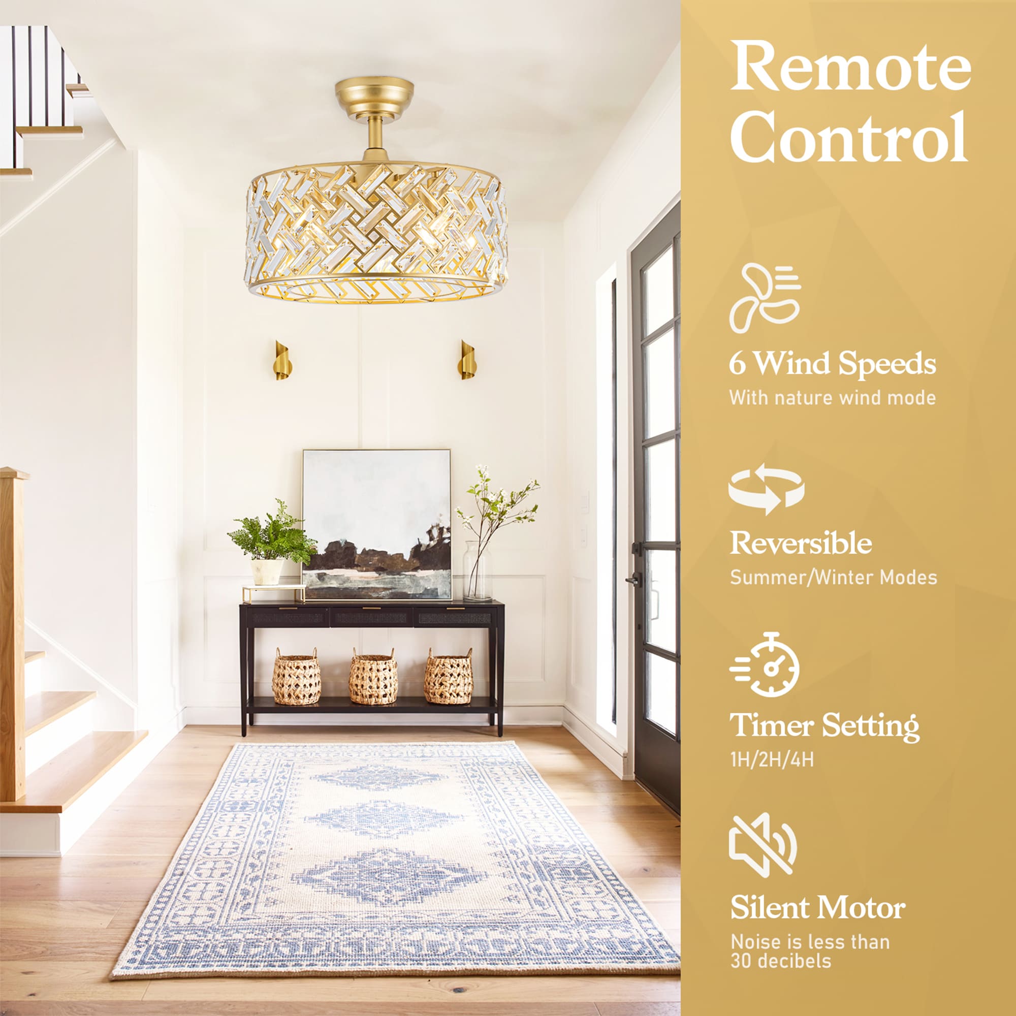 SINOFURN SYD130017GY Ceiling-Fans - View #8