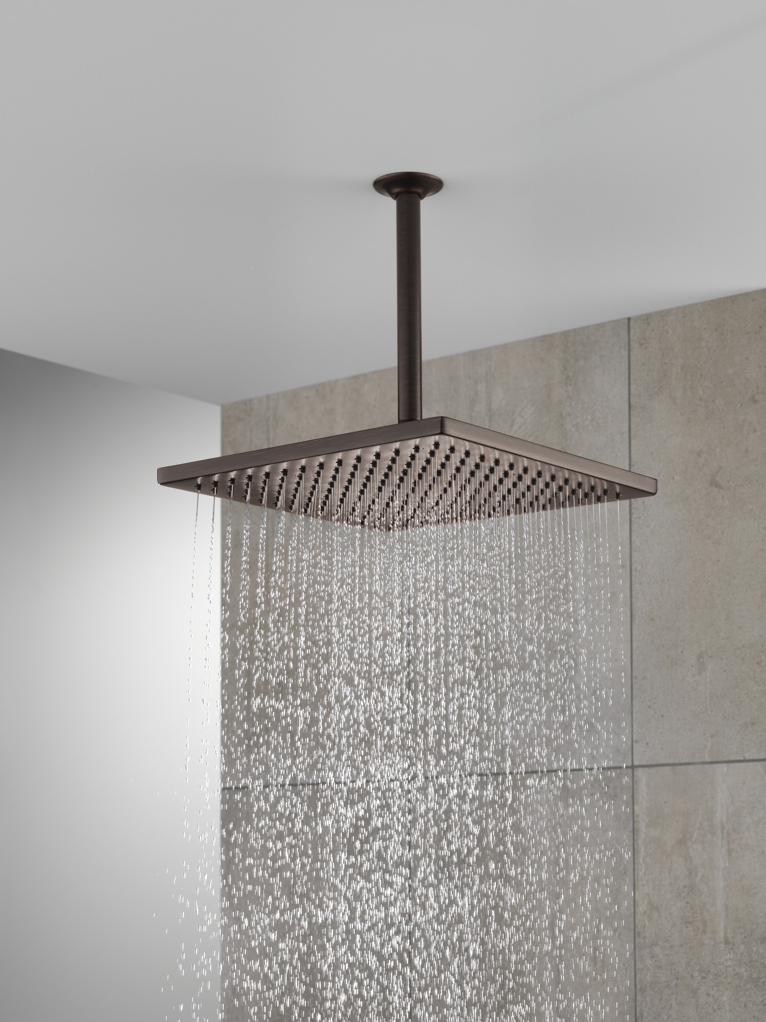 Delta Universal Showering Components Venetian Bronze 11.75-in Square ...