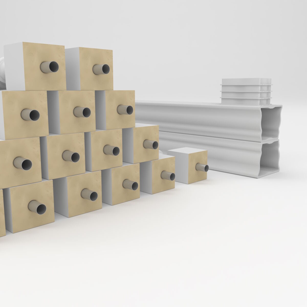 Ekena Millwork BALK41X144TRN railings - View #6