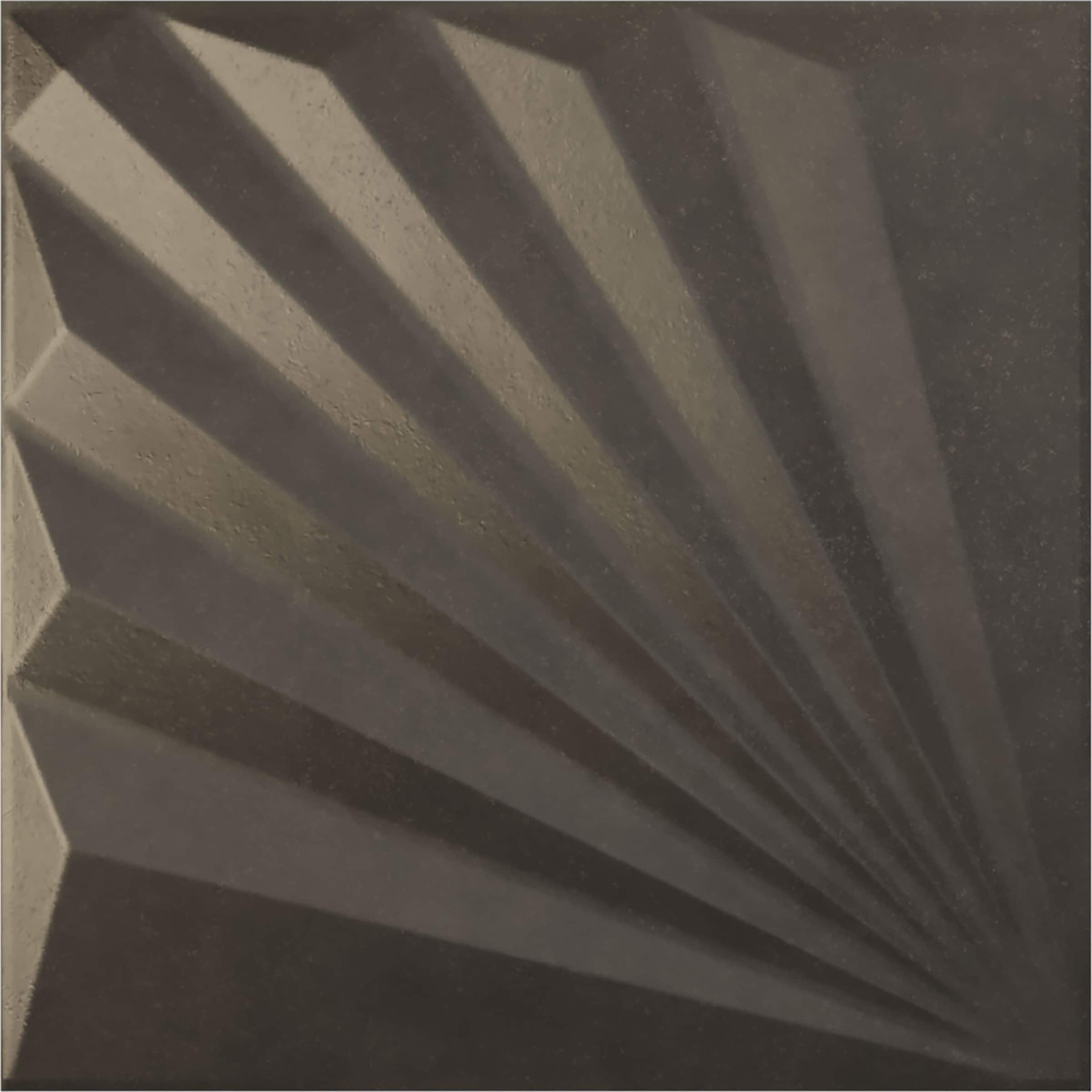 Ekena Millwork WP20X20AADST 19-5/8-in x 19-5/8-in Embossed Paintable/Stainable Black PVC Wall Panel ( 2.67-sq ft )