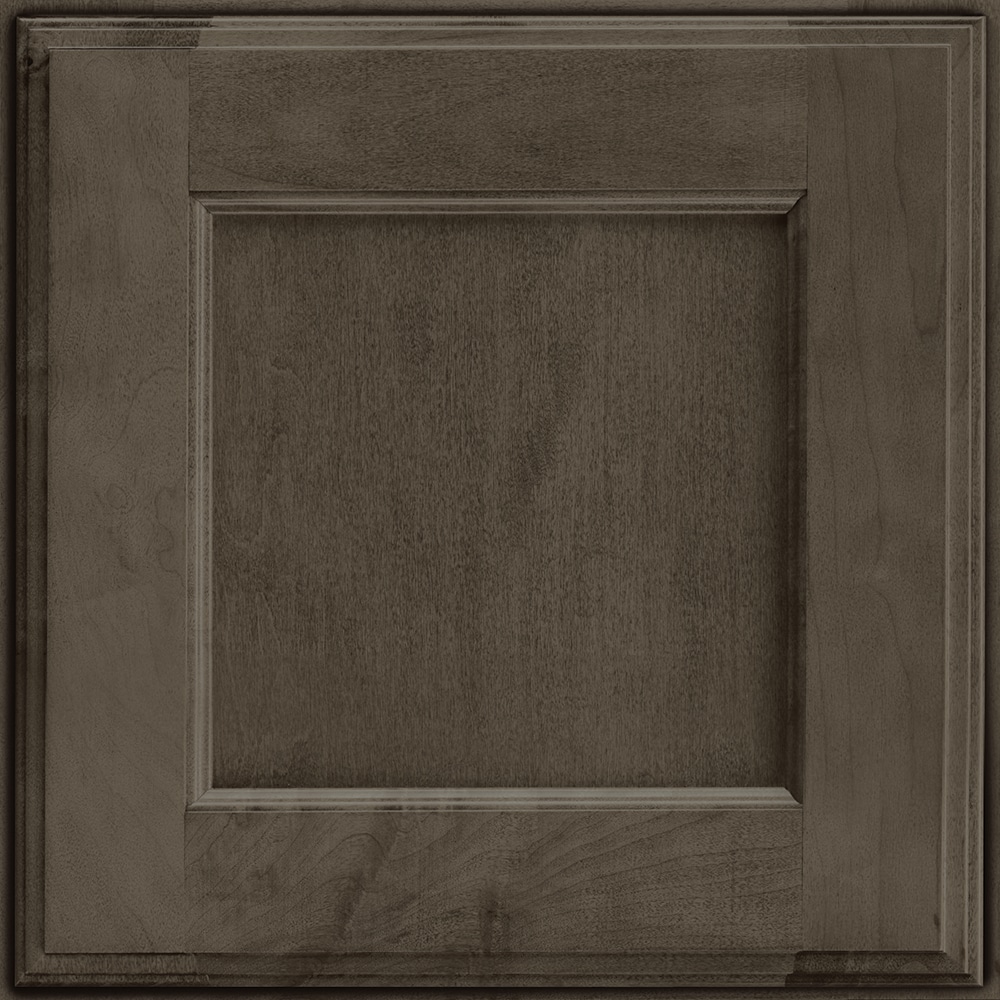 KraftMaid RDCDS,AH5M2,H01M Ruxton 14.625-Inches W x 14.625-Inches H Cannon Grey Stained Maple Kitchen Cabinet Sample (Door Sample)