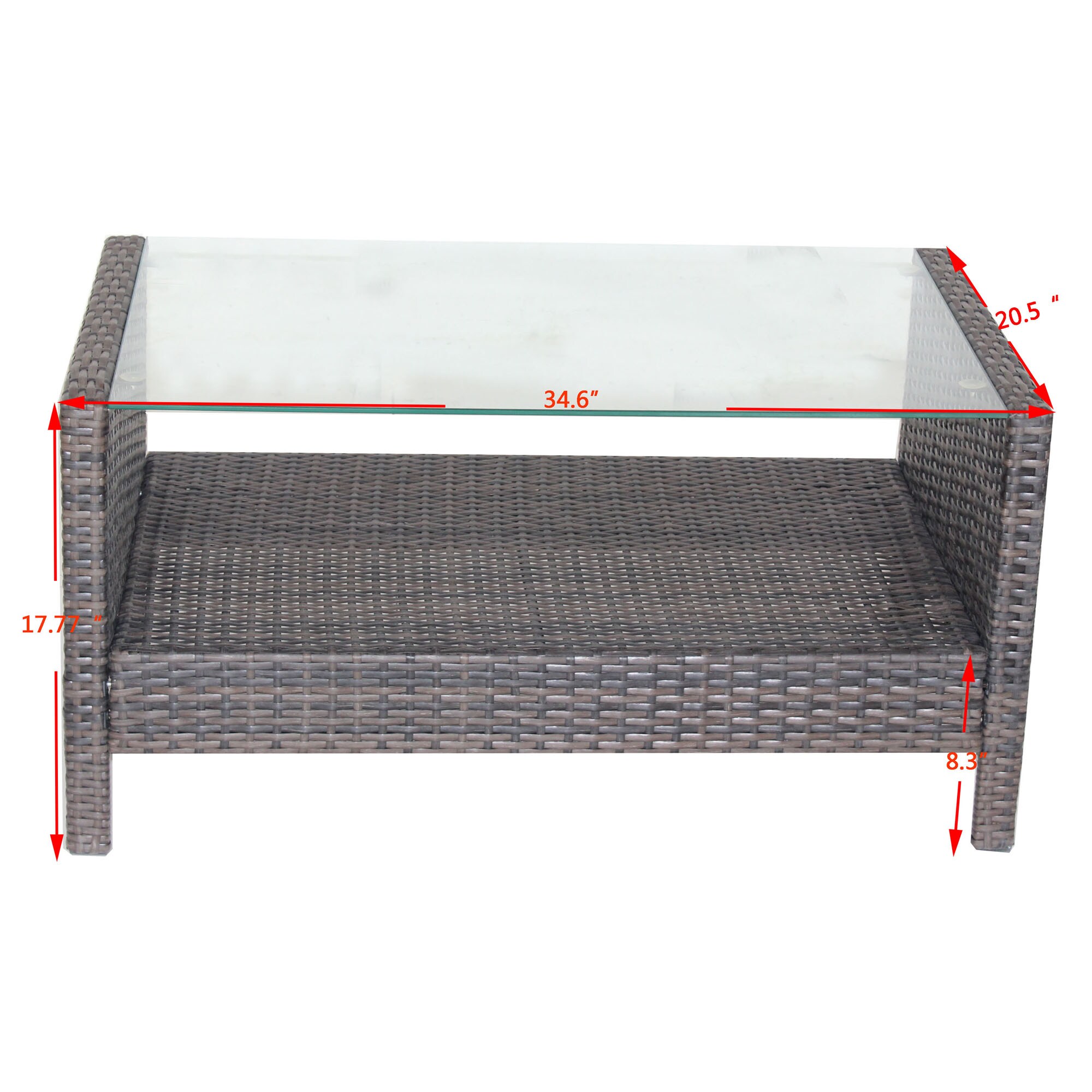 Gaierptone CRXP7X60B6V Patio-Tables - View #5