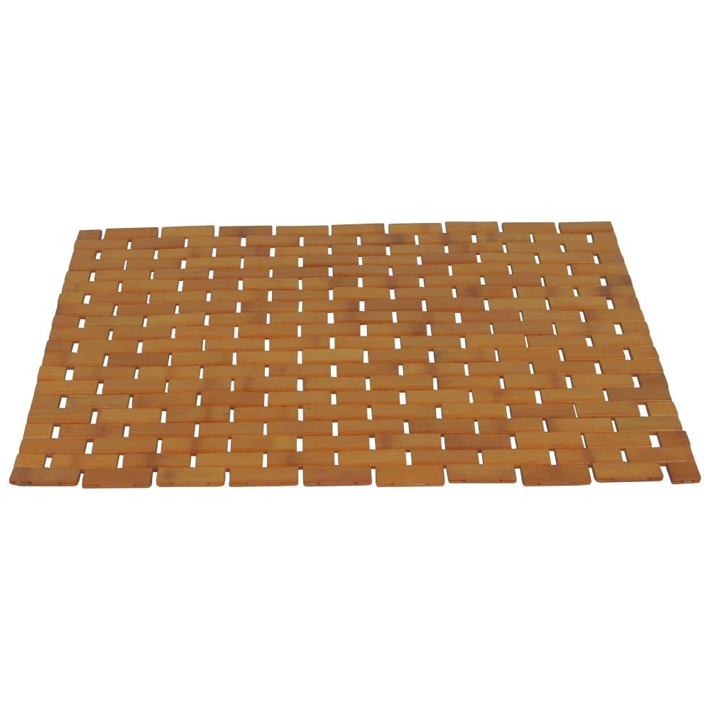Redmon Bamboo Spa And Shower Collection, Bamboo Bathroom Mat