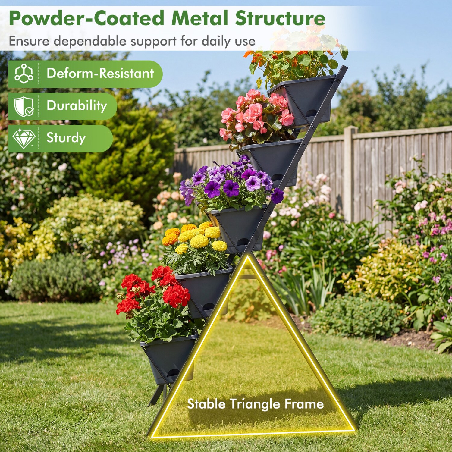 Slickblue D-CO-KD-DT18731PN Raised-Garden-Beds - View #7
