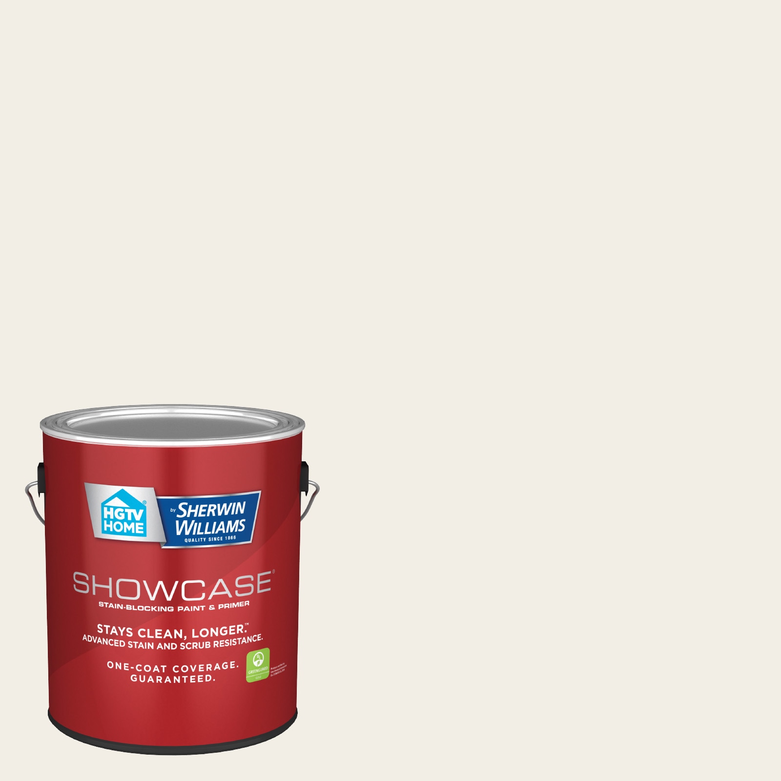 HGTV HOME by Sherwin-Williams 7002-14-935231 Showcase Flat Cream Delight 7002-14 Acrylic Interior Paint Paint + Primer ( 1-gallon )