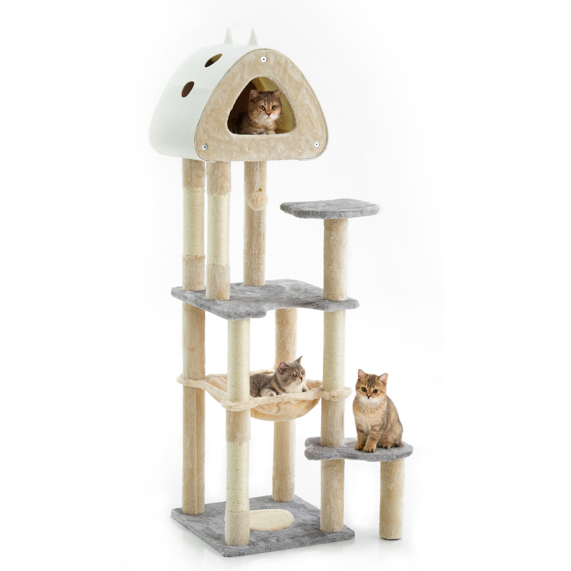 DYHOME CTE143BG-LG-01 Cat-Trees - View #2