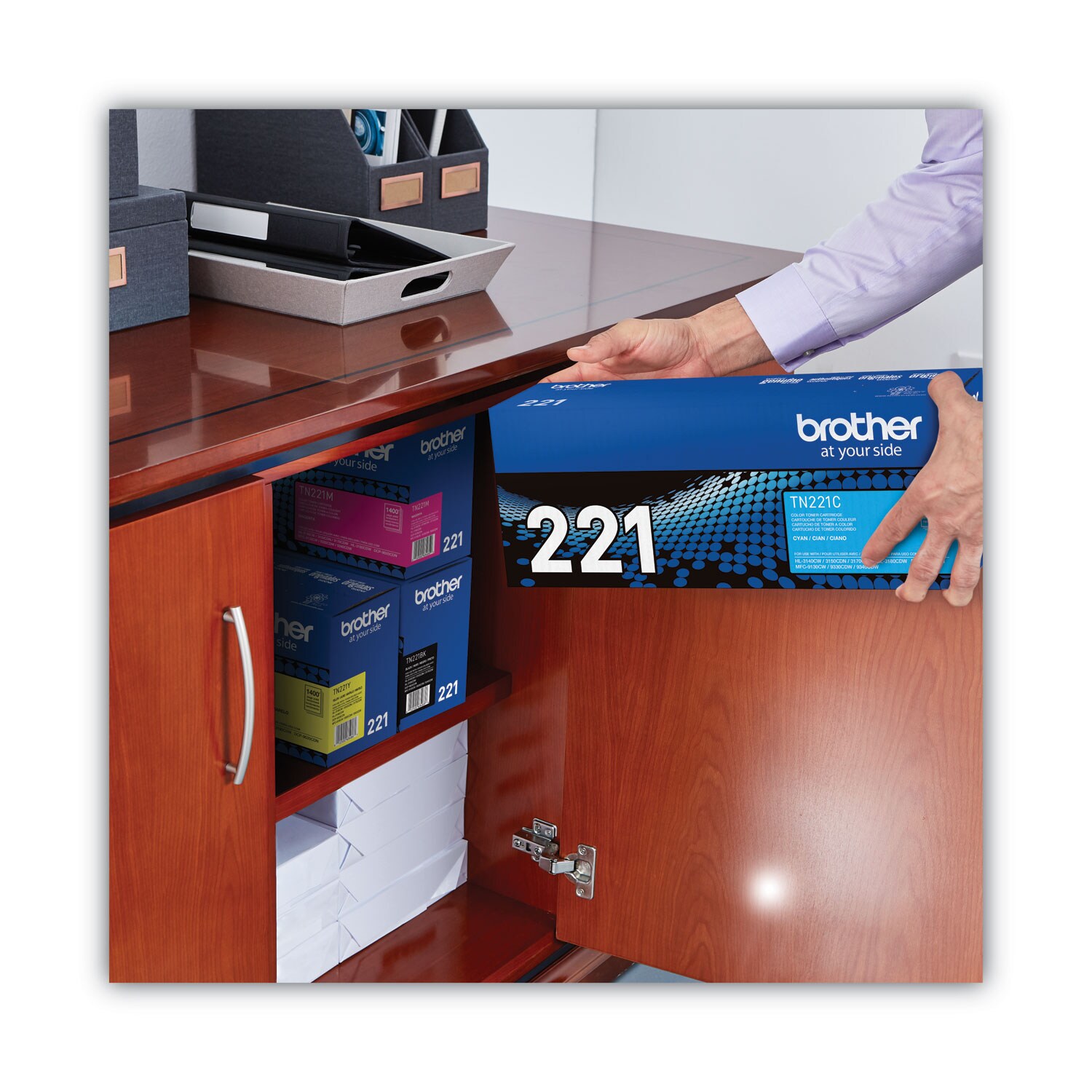 Brother TN221C printers - View #2