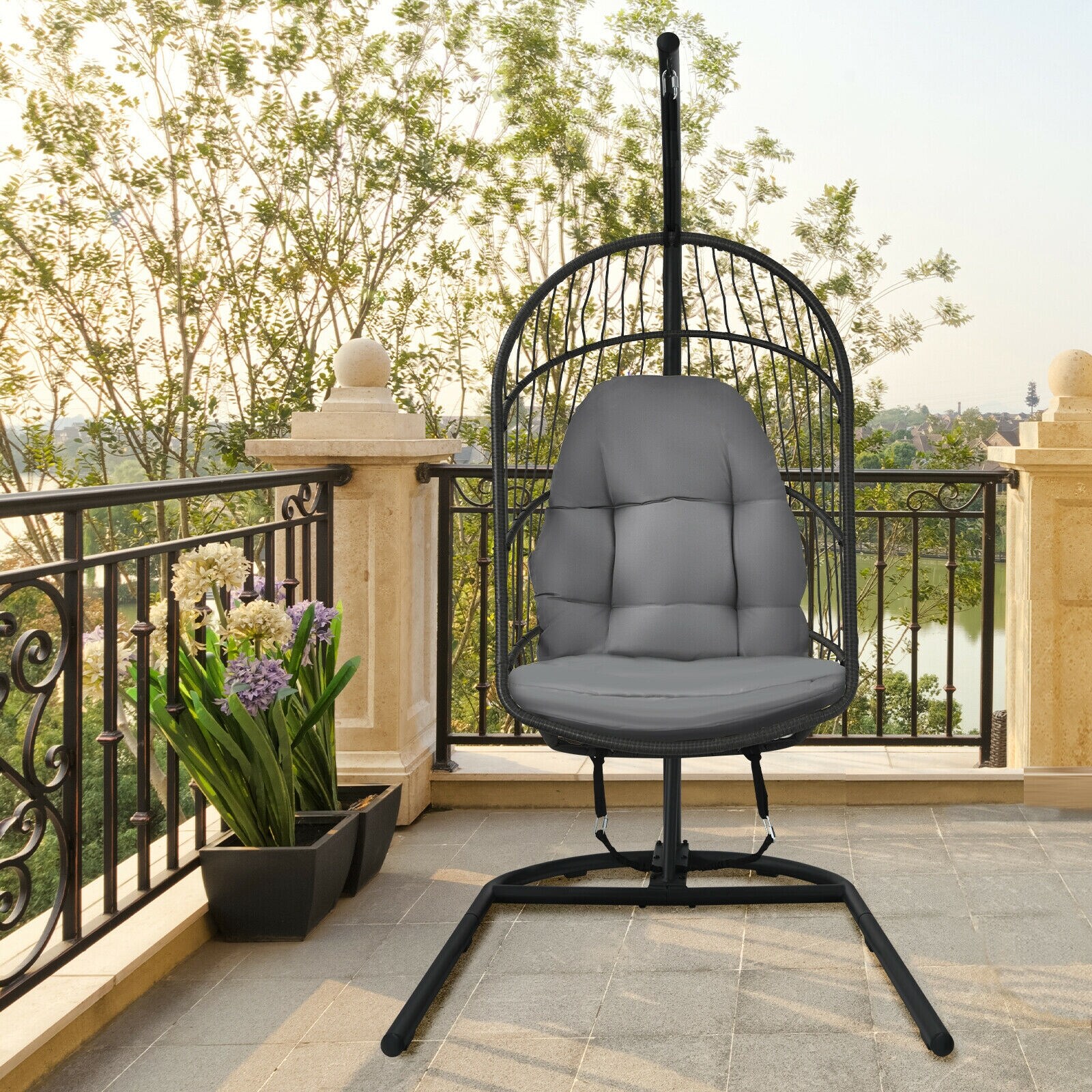 Forclover HYFE-10111GR Patio-Chairs - View #4