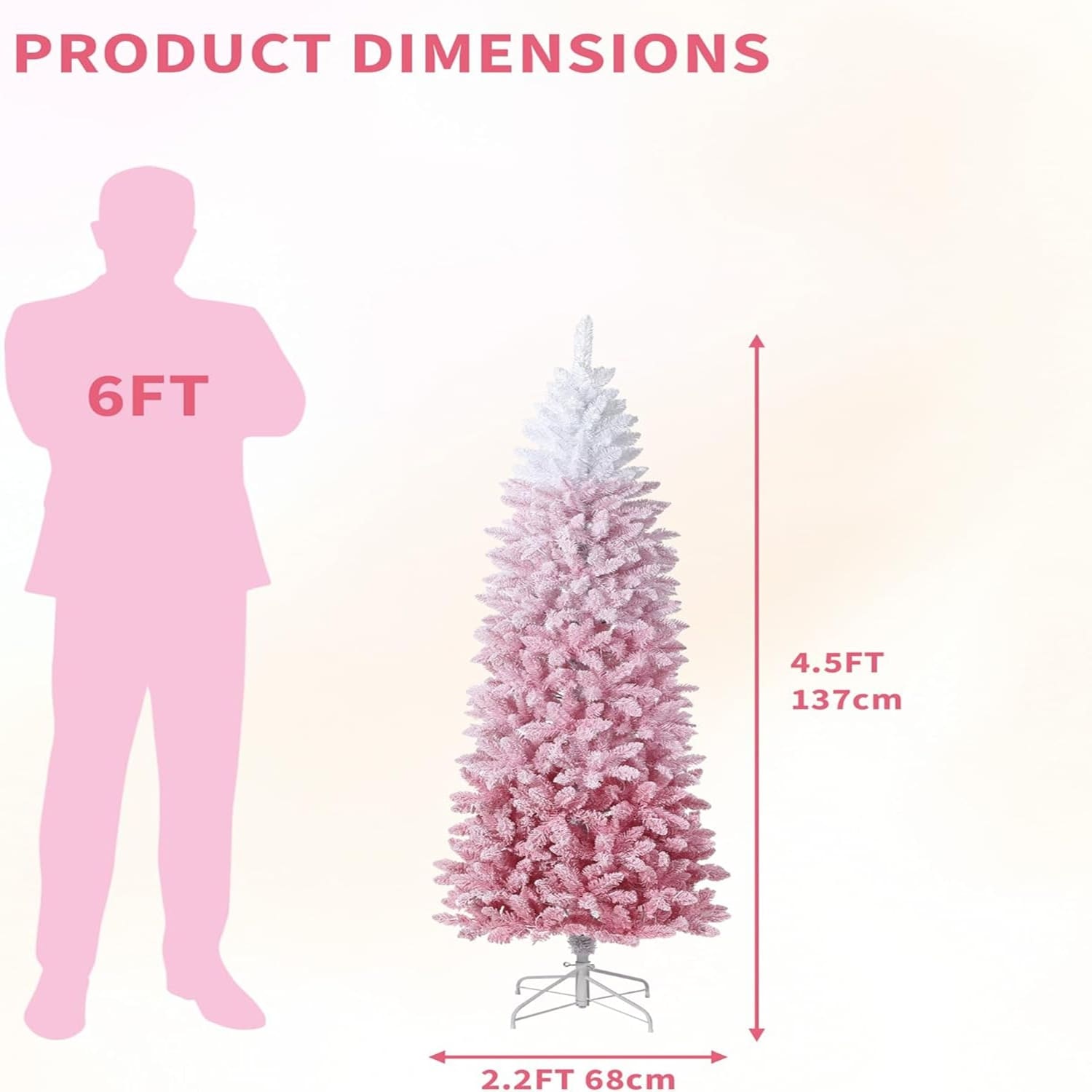 Qeetex LSACT-QH-35HXY7V7 Artificial-Christmas-Trees - View #5
