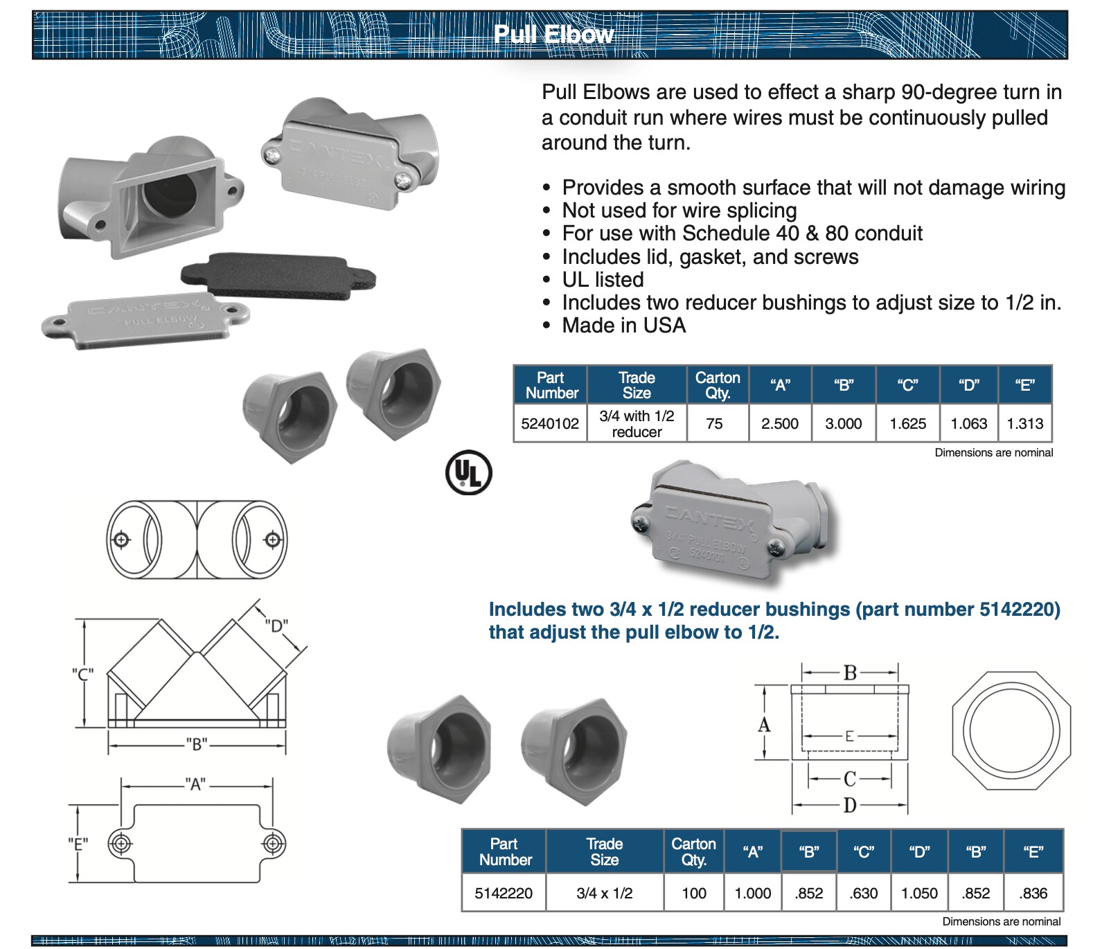 CANTEX L5240102 Conduit-Fittings - View #3