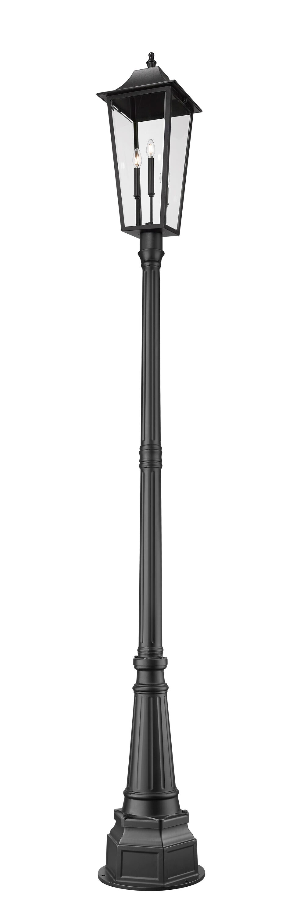 Z-Lite 5008PHXLR-564P-BK Complete-Post-Lights - View #4