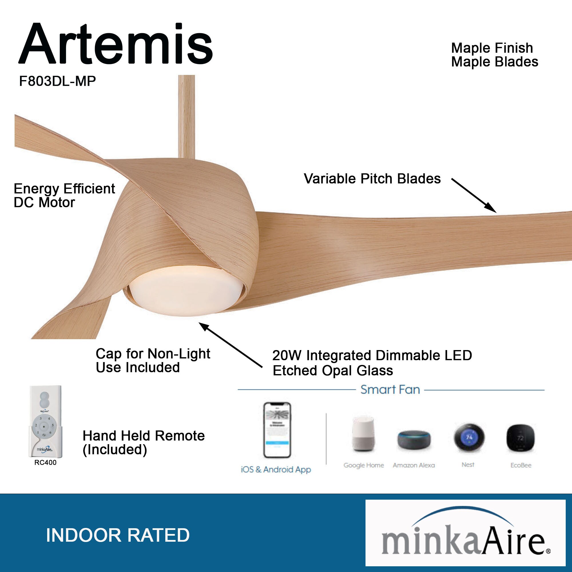 Minka Aire F803DL-MP Ceiling-Fans - View #3
