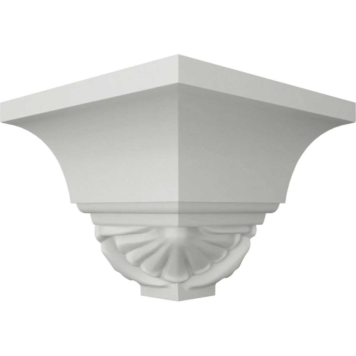 Ekena Millwork MOC02X02SH Moulding-Blocks - View #2