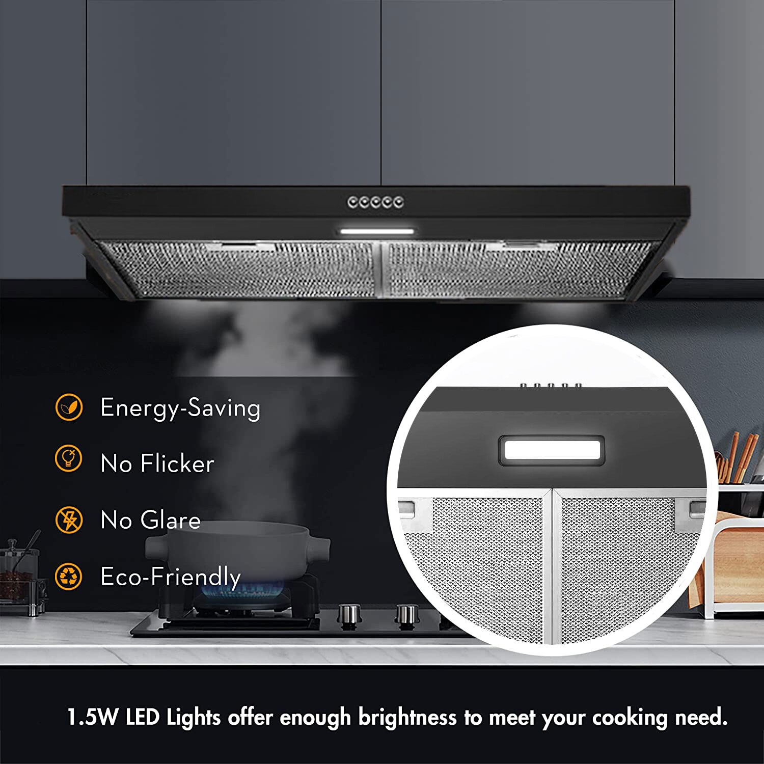 SNDOAS 2375BPCF Undercabinet-Range-Hoods - View #4