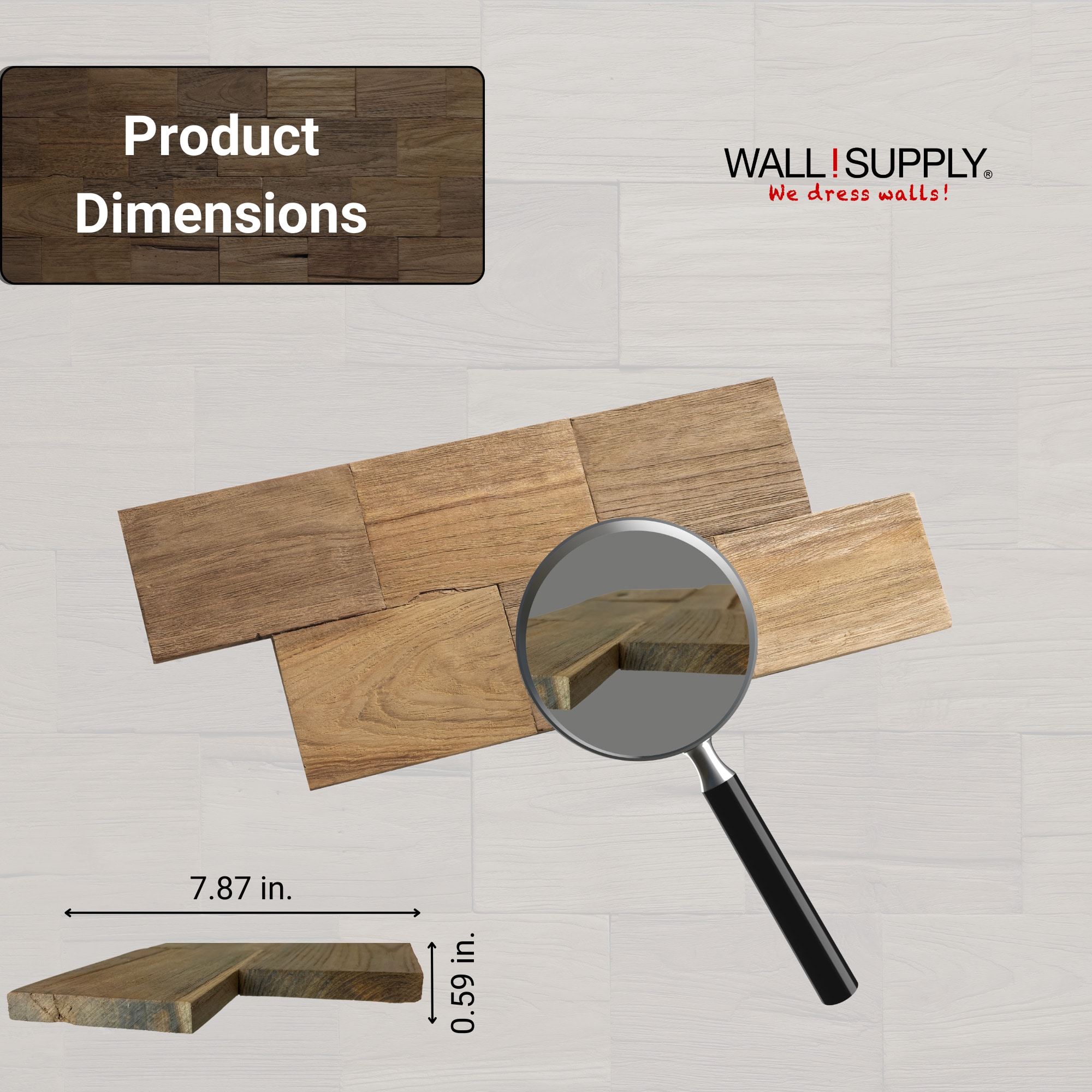 WALL!SUPPLY 22760141 Wall-Panels - View #6