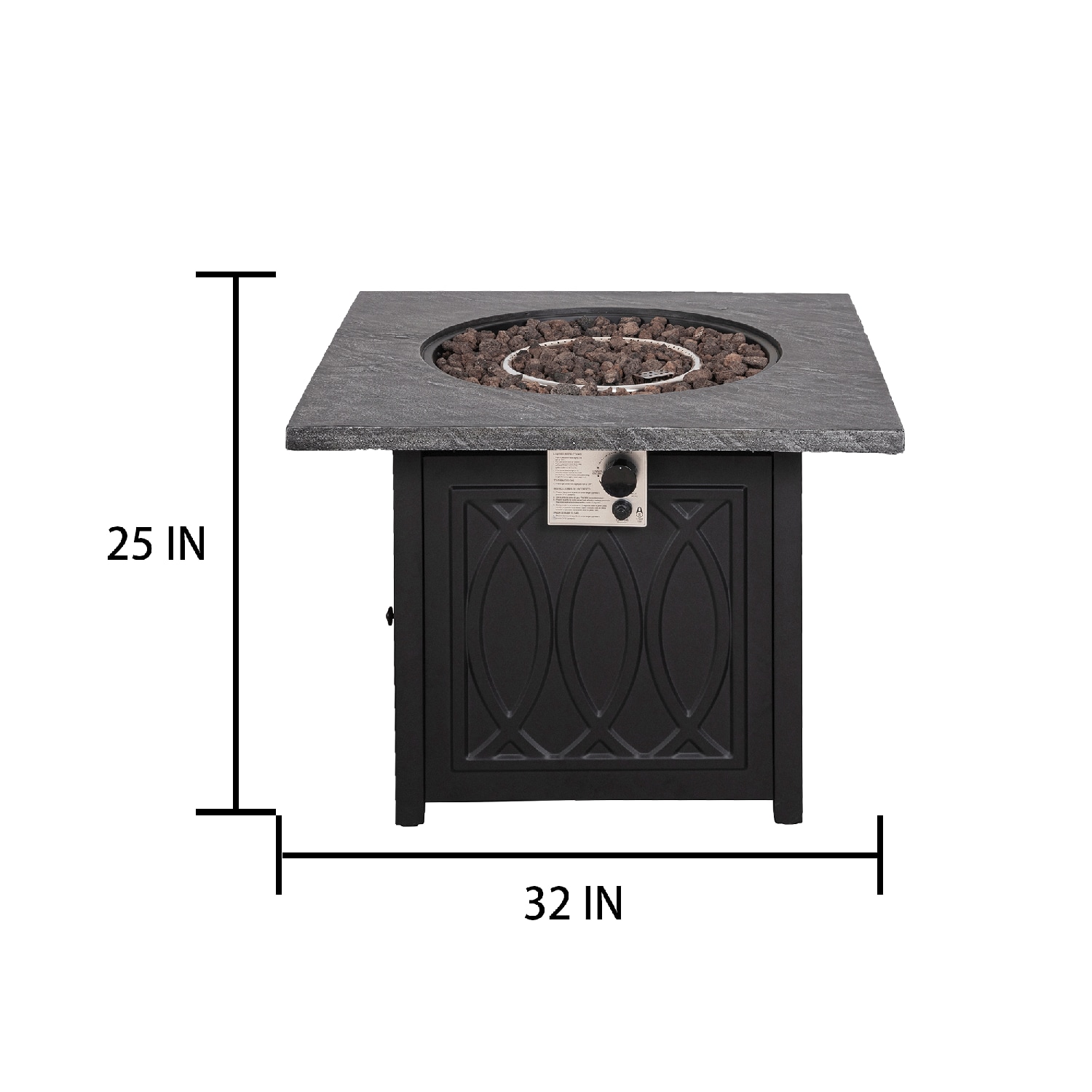 GZMR GZ-1104FOP020 Outdoor-Gas-Firepits - View #7