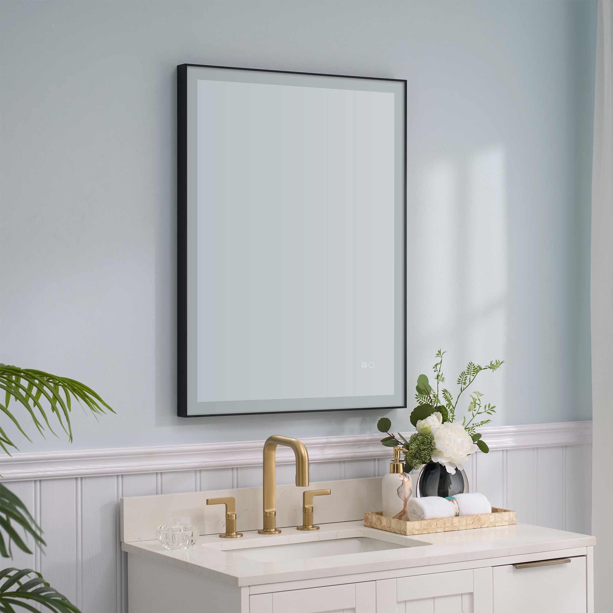 WELLFOR W5FM2432MB Framed-Bath-Mirrors - View #6