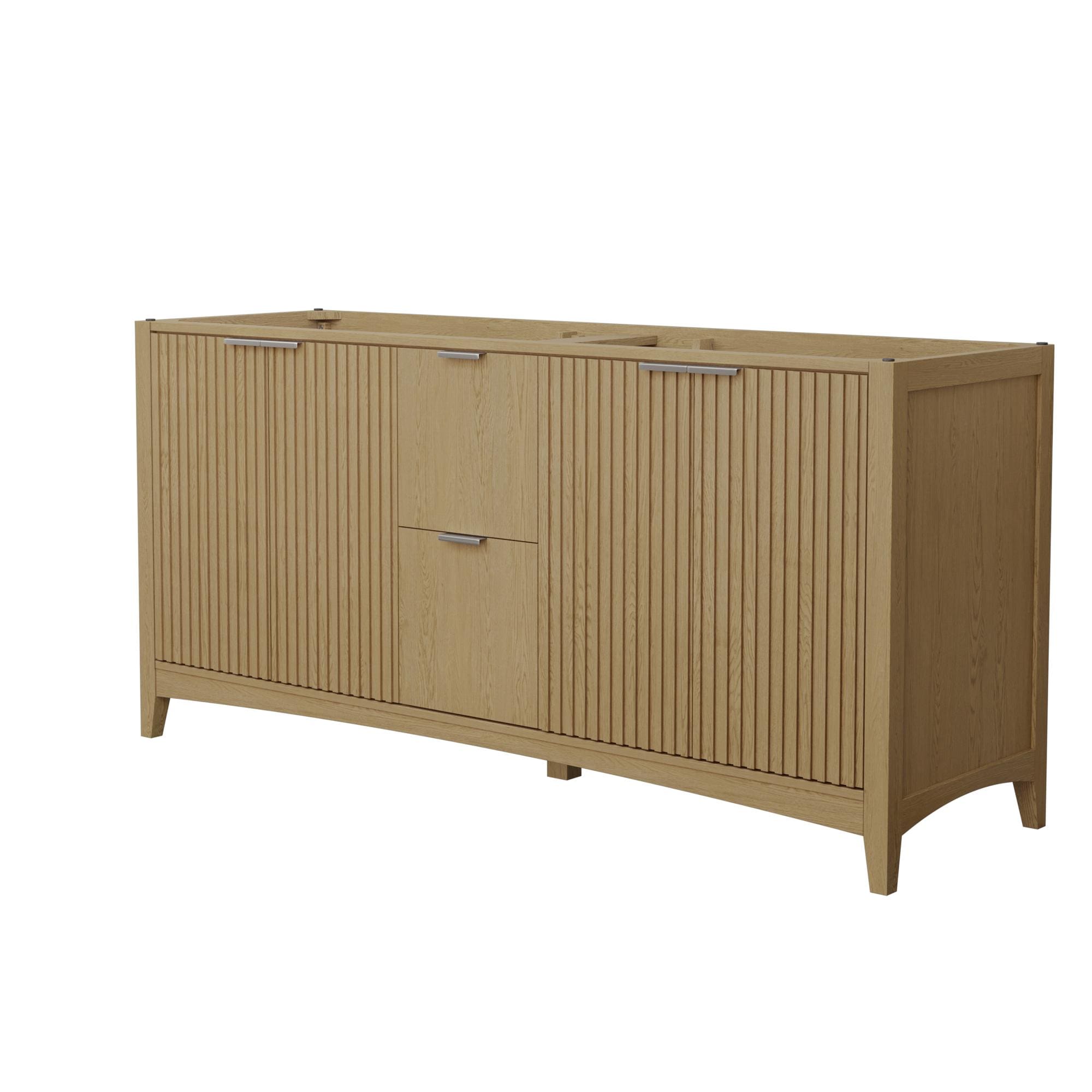 Wyndham Collection Palmilla Bathroom Vanity Base Cabinet without Top