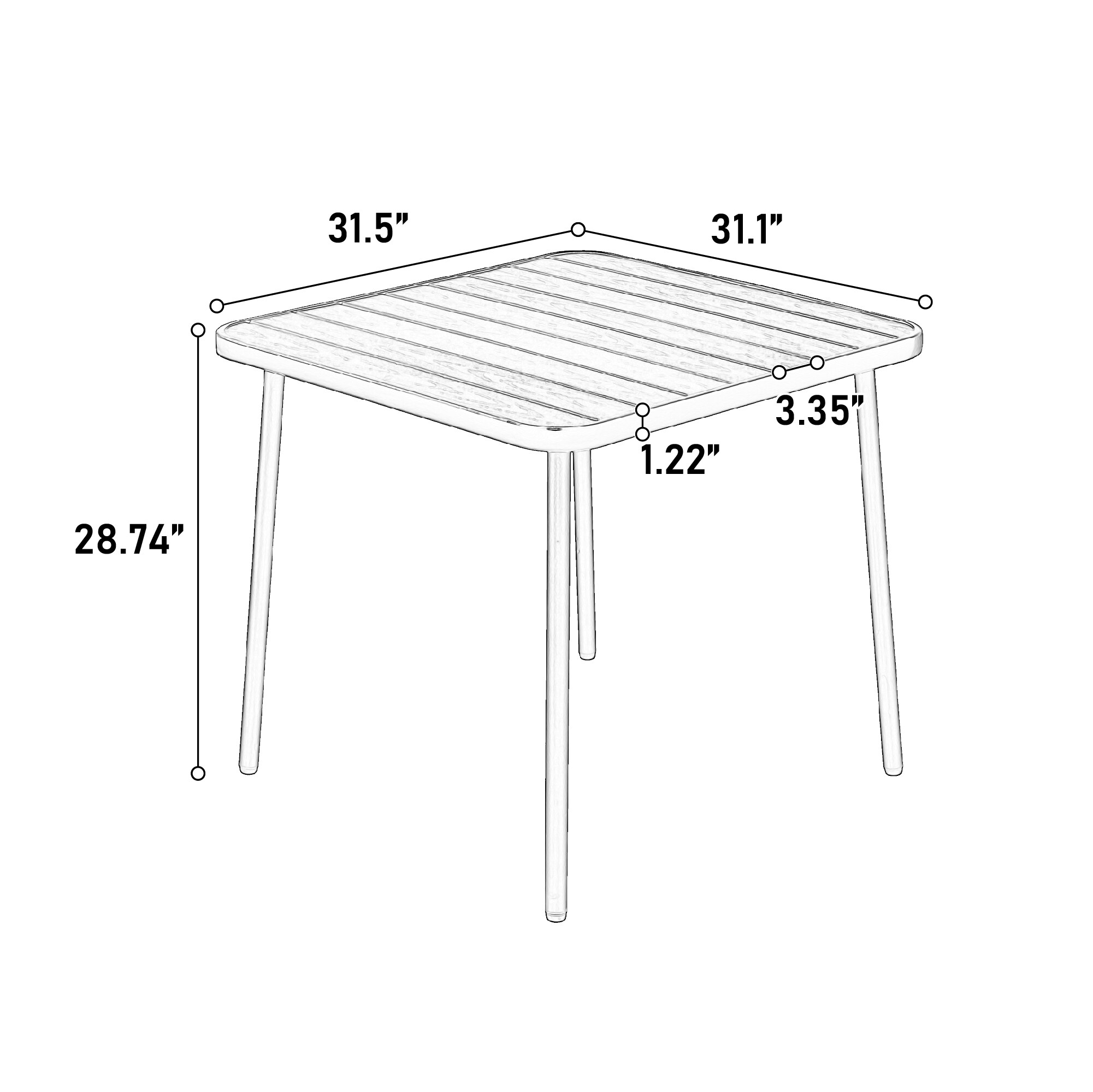 Damerin Z0139F Patio-Chairs - View #8