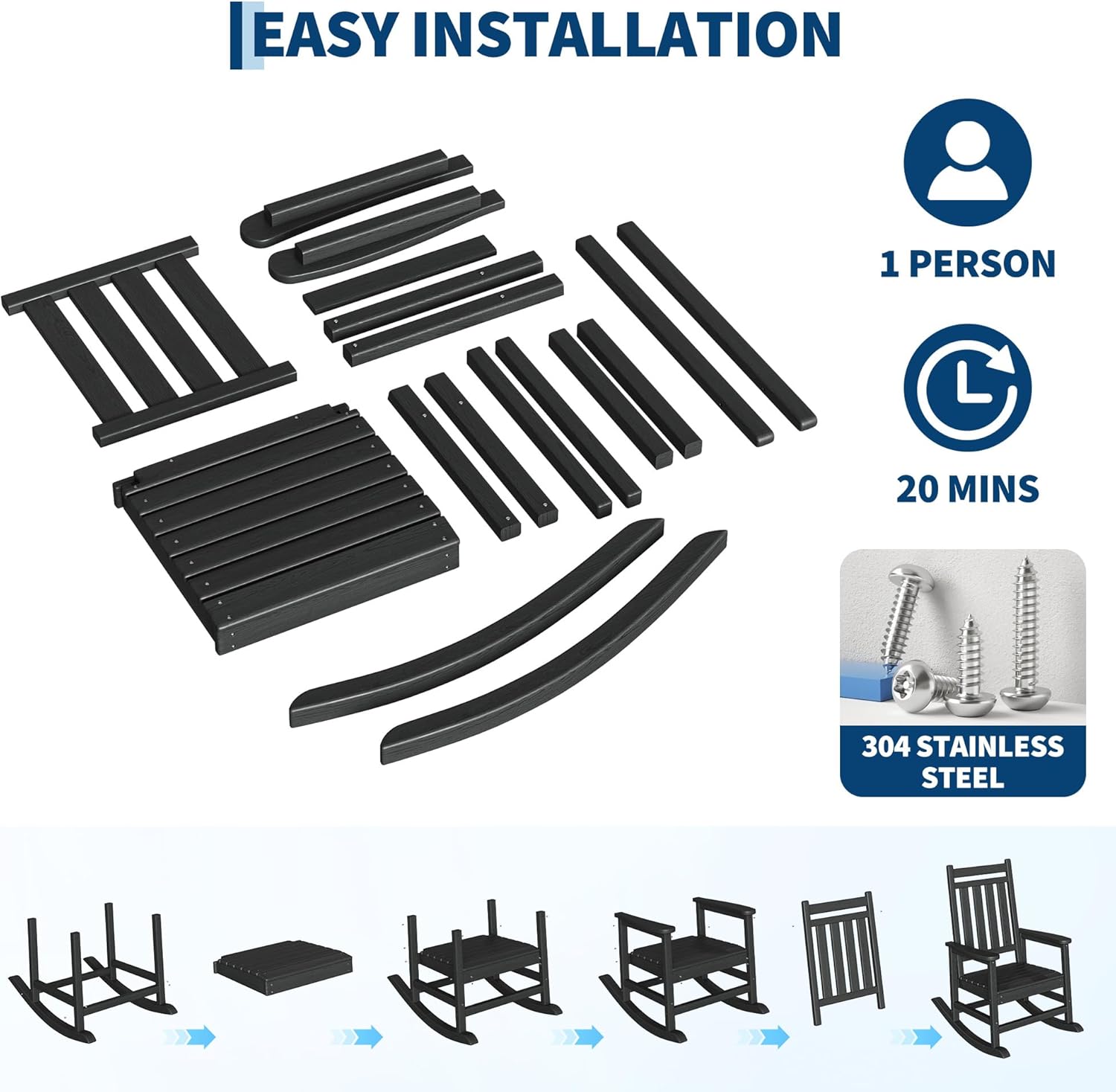 GarveeLife 339R5MHW Patio-Chairs - View #4