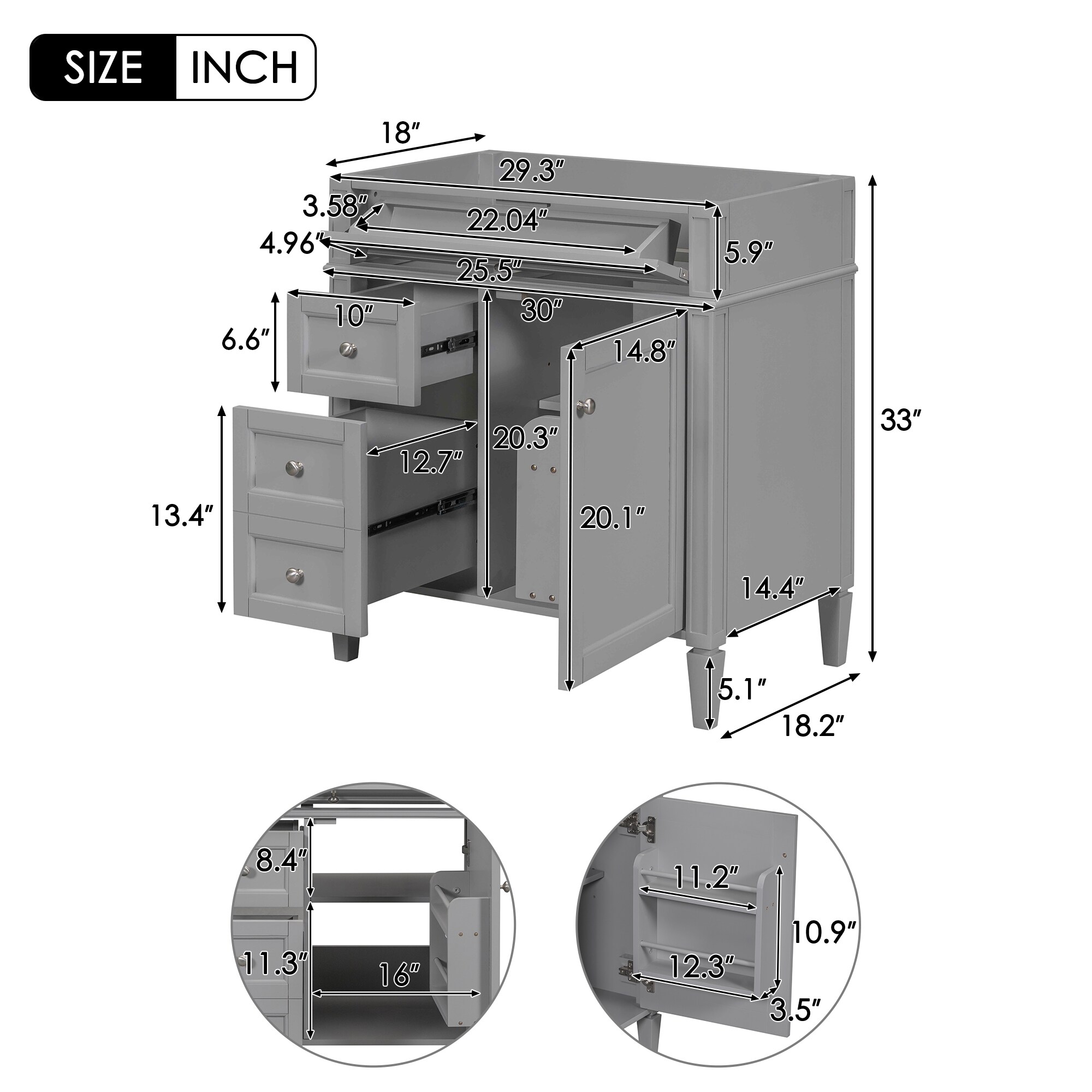 LOVMOR SF-L-N710P236988E vanities - View #7