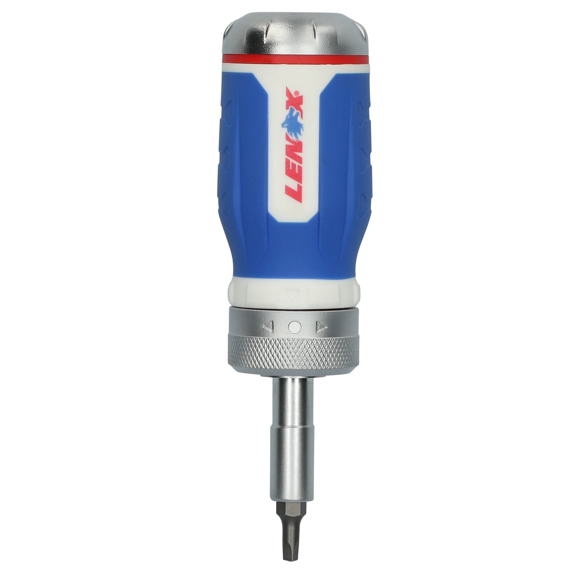 LENOX LXHT68001 7-Piece Bi-material Handle Ratcheting Multi-bit Assorted Drive Screwdriver Set