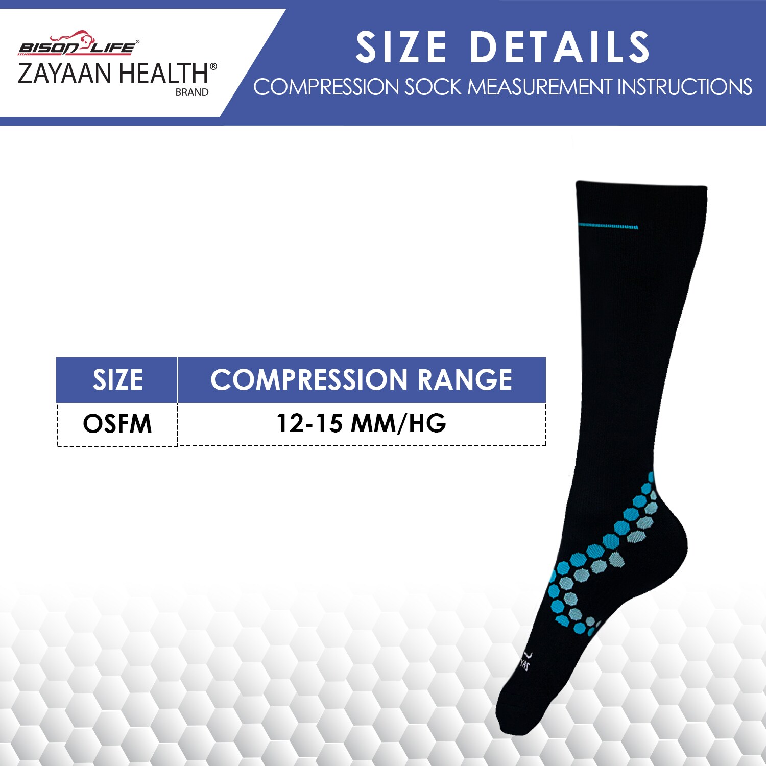 ZAYAAN HEALTH Youth Unisex One Size Fits Most Nylon Over-the-calf Socks ...