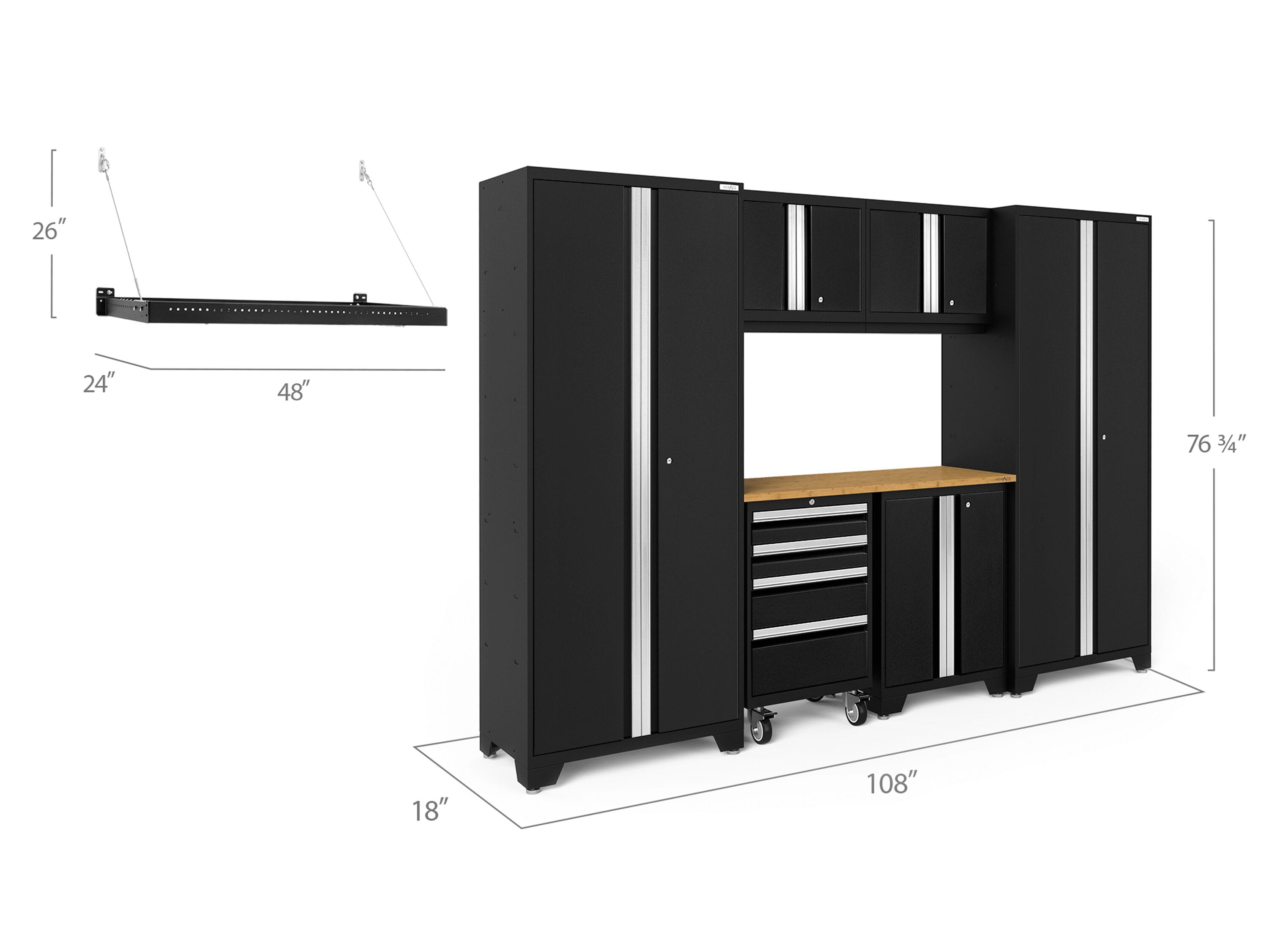 NewAge Products 63083 Garage-Storage-Systems - View #14