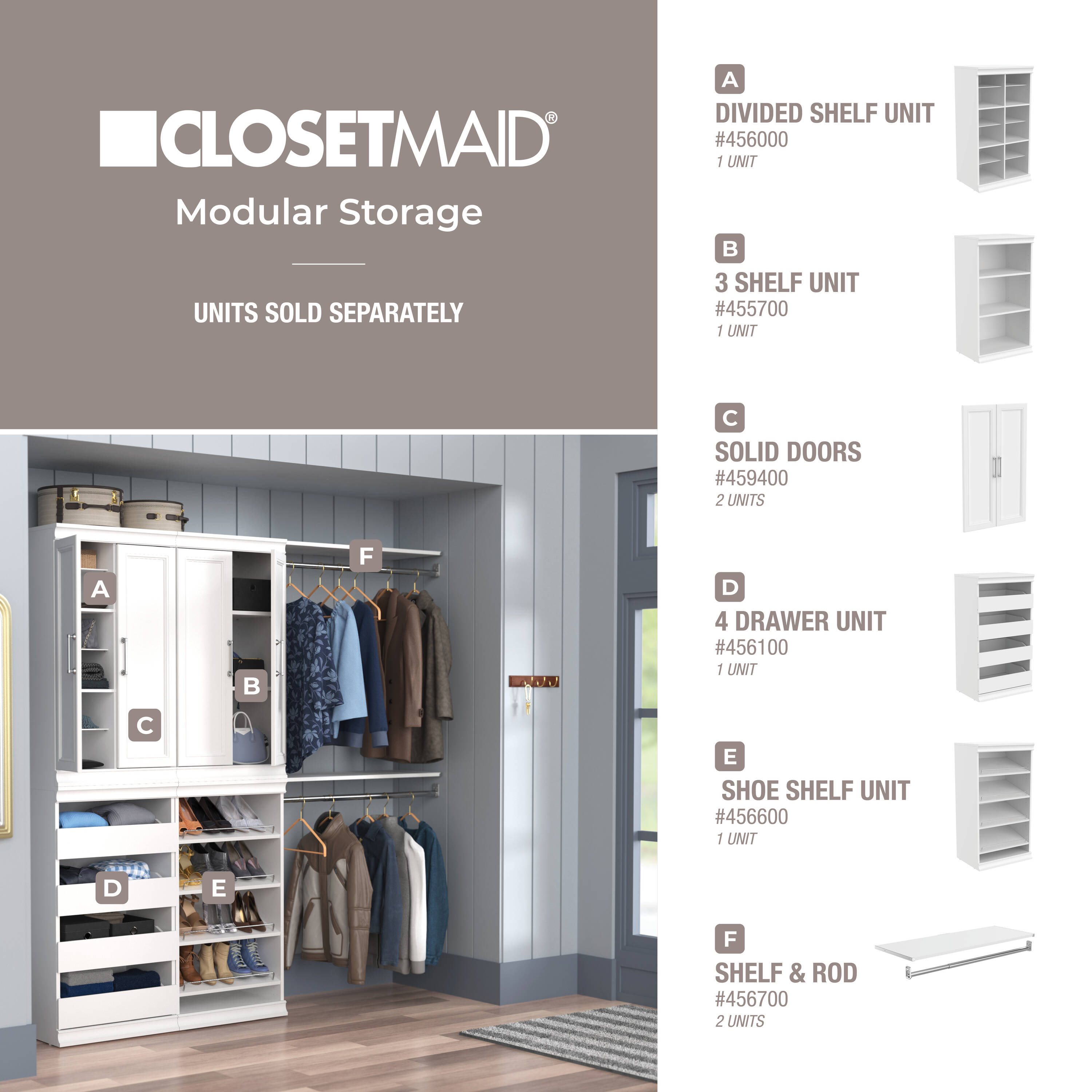 ClosetMaid 456700 Wood-Closet-Shelves - View #11