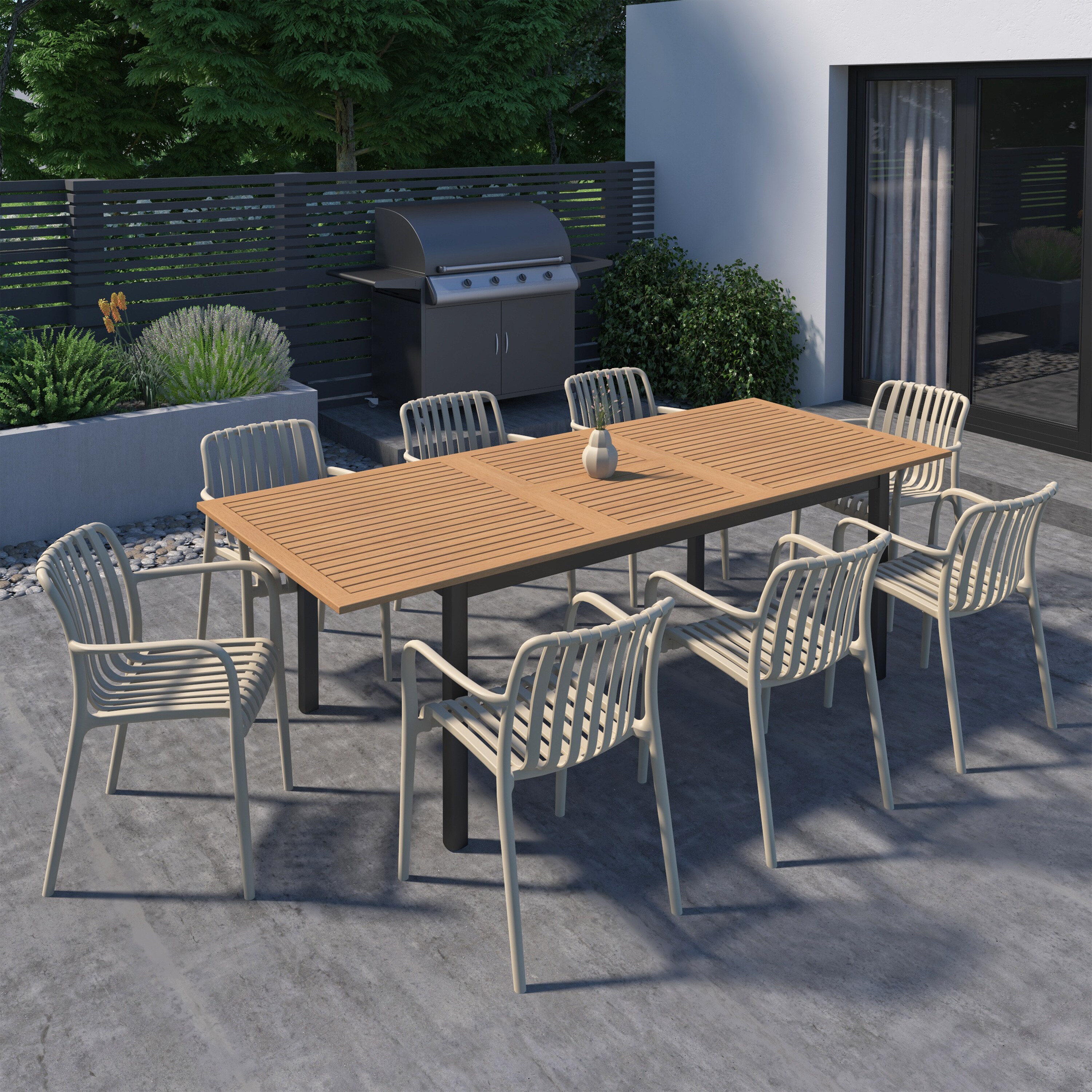 Amazonia LWS-IBIS-8-CURA-SD Patio-Dining-Sets - View #2