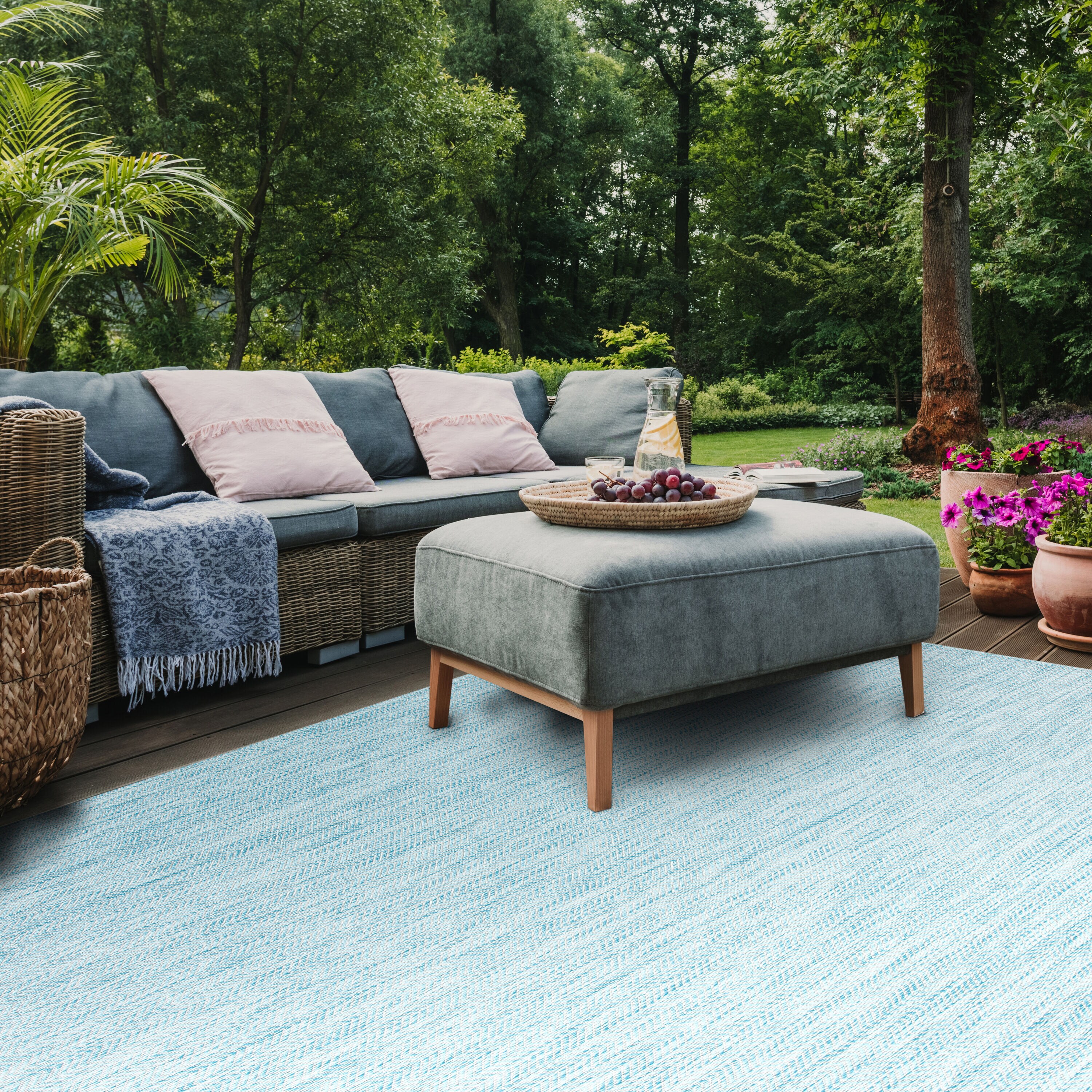 Sunbrella Switch Denim Organic Herringbone Twill - Outdoor Fabrics - Home  Decor - Applications