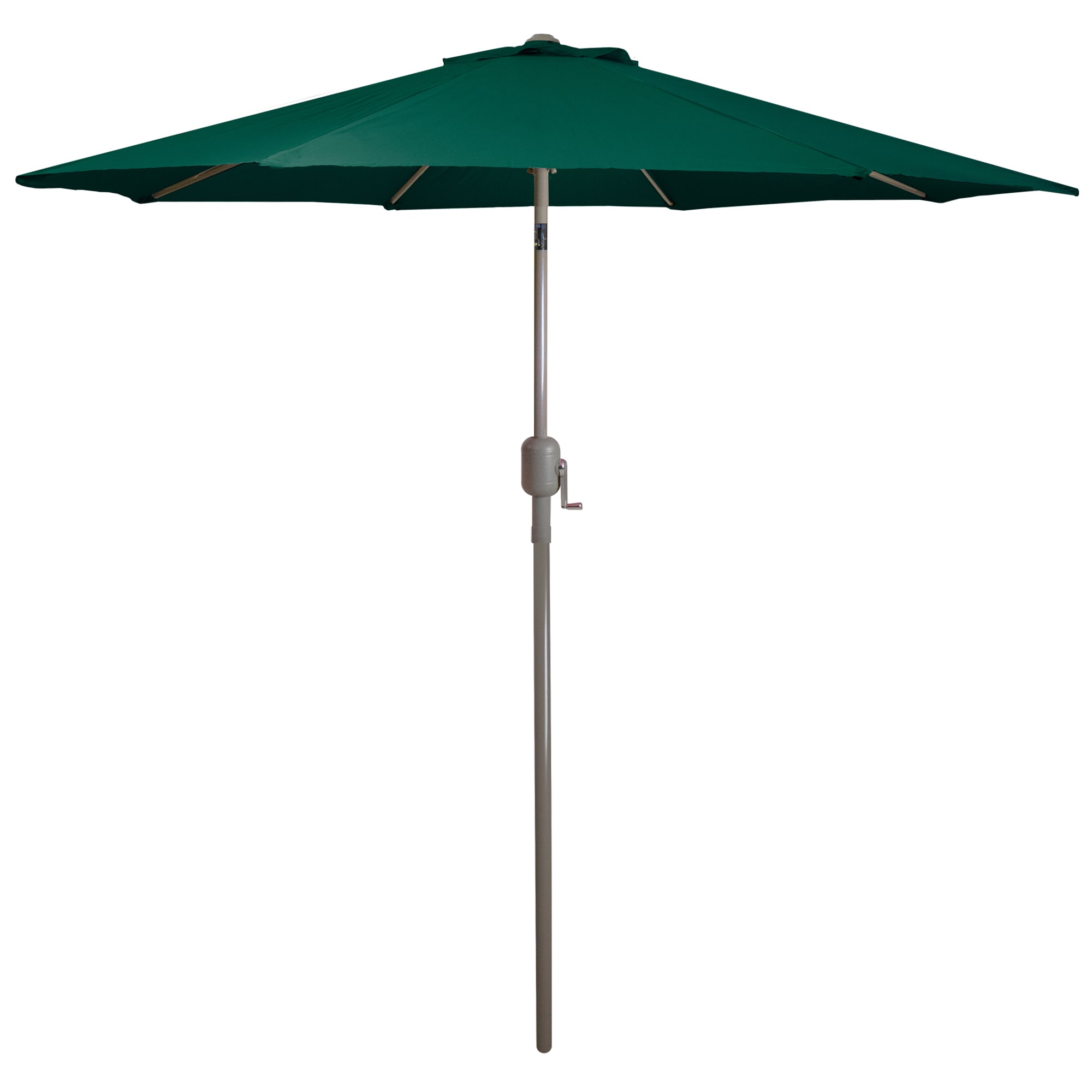 Northlight 32881049 9-Feet Aluminum Green Crank Misting Patio Umbrella