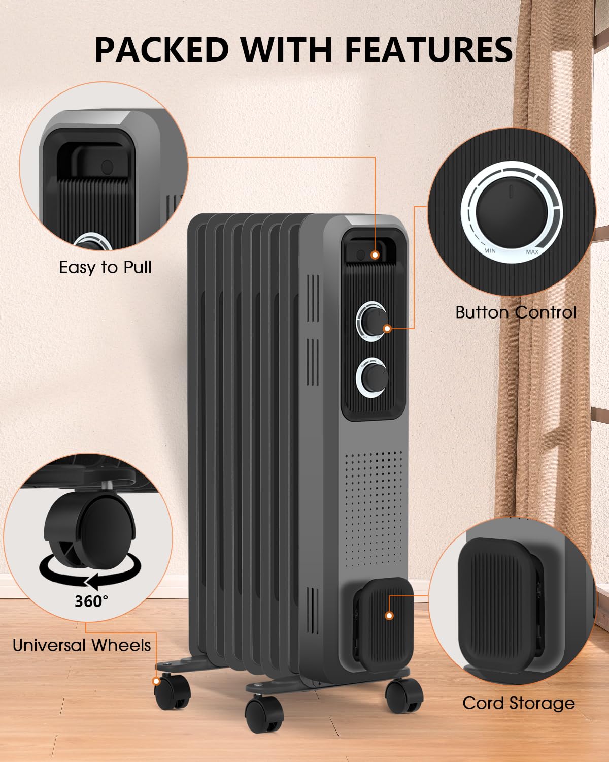 COWSAR LSU630183B Portable-Electric-Heat - View #7