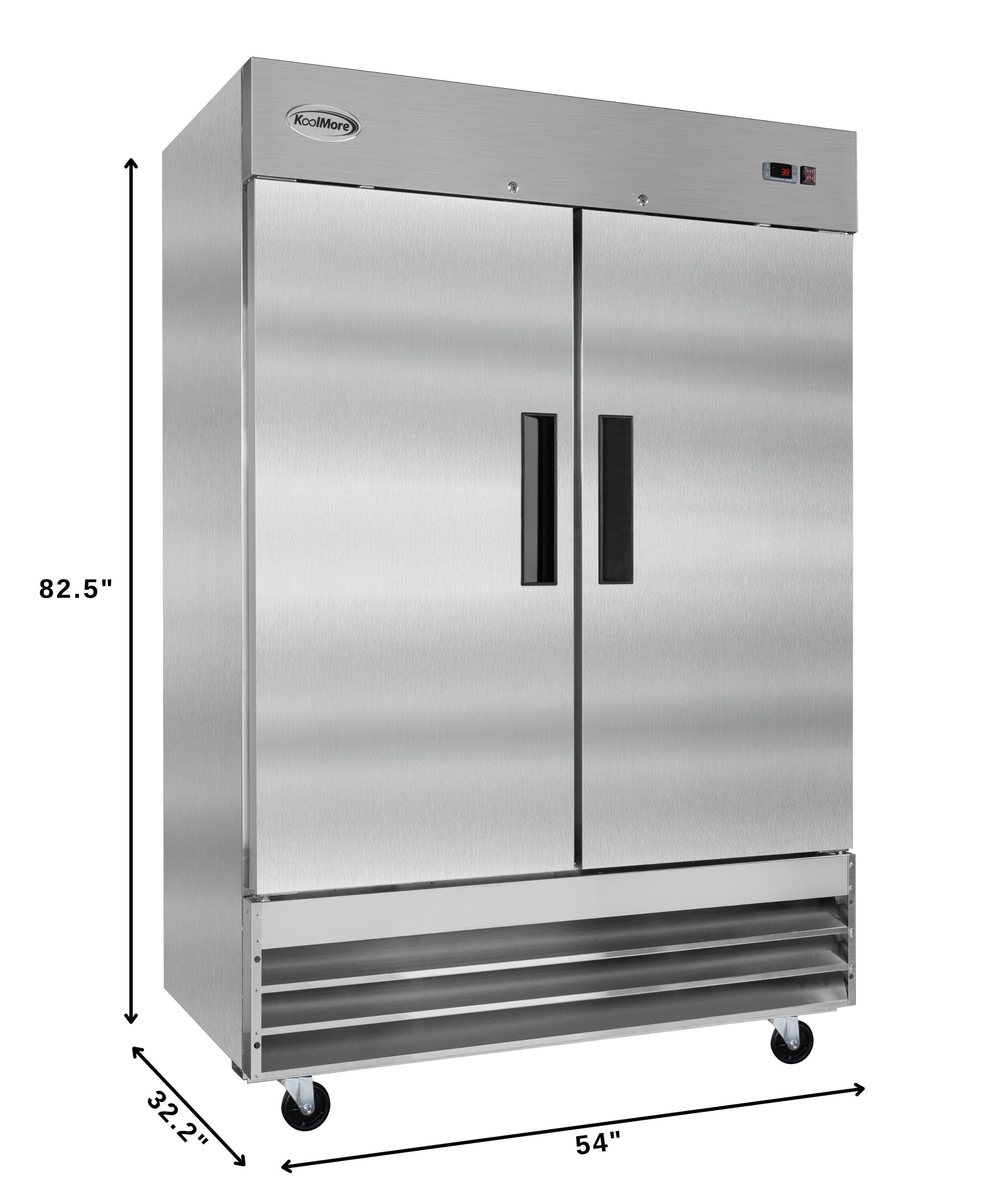 KoolMore R54-2SS Commercial-Refrigerators - View #6