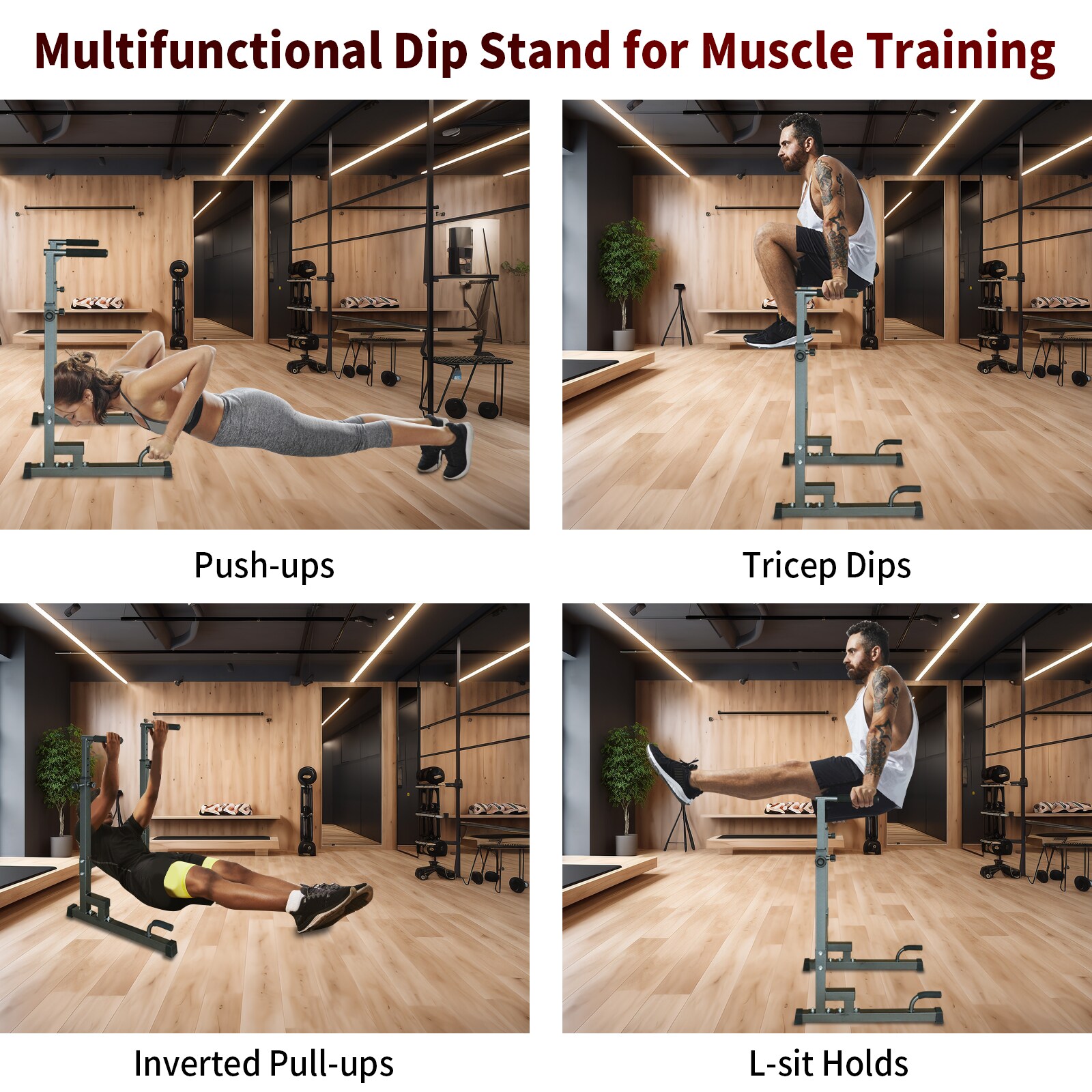 Flynama L-123527 Pull-up-Push-up-Bars - View #2