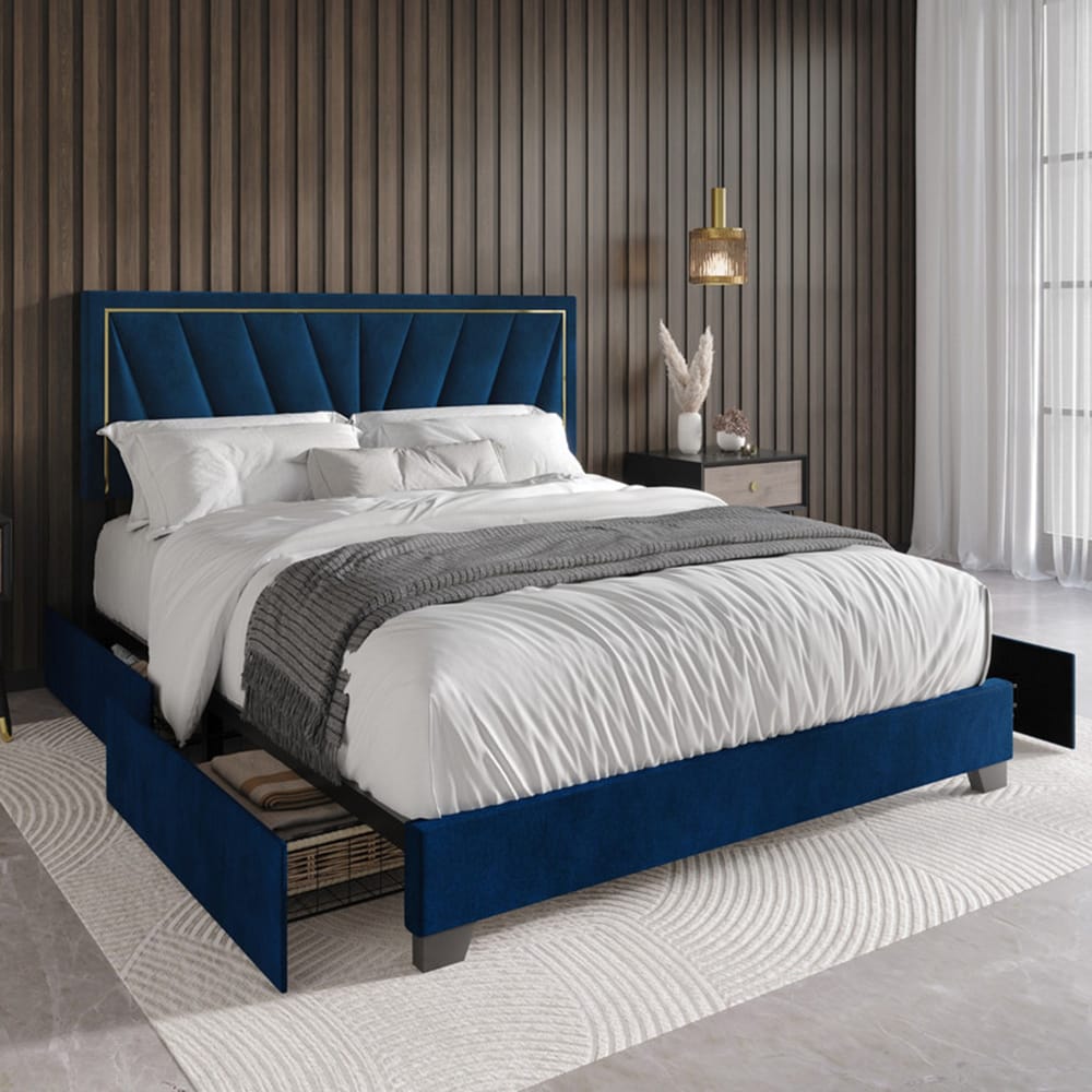 Home Design 80225-521 beds - View #2