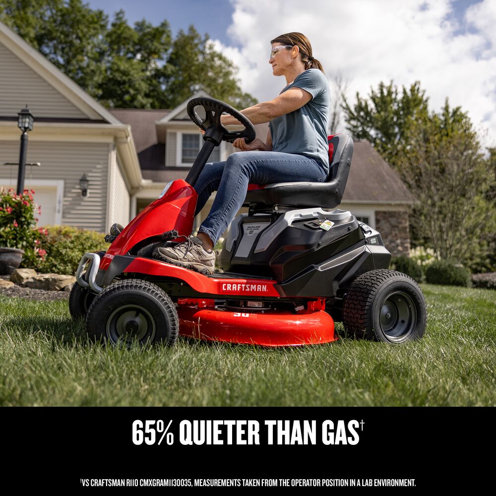 Riding lawn mower Electric Riding Lawn Mowers at