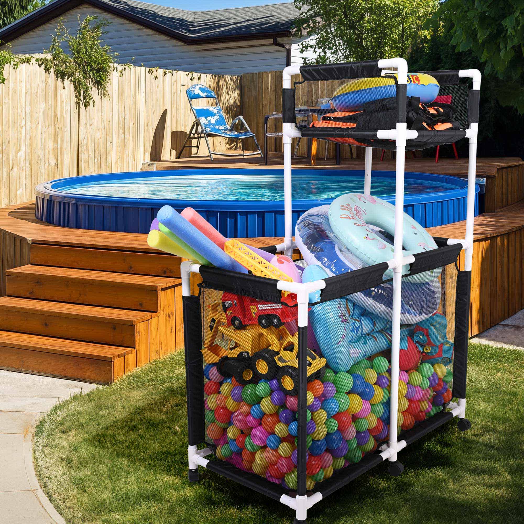 Yescom 06PSB07-2LAY-0607-LO Pool-Organization-Storage - View #5