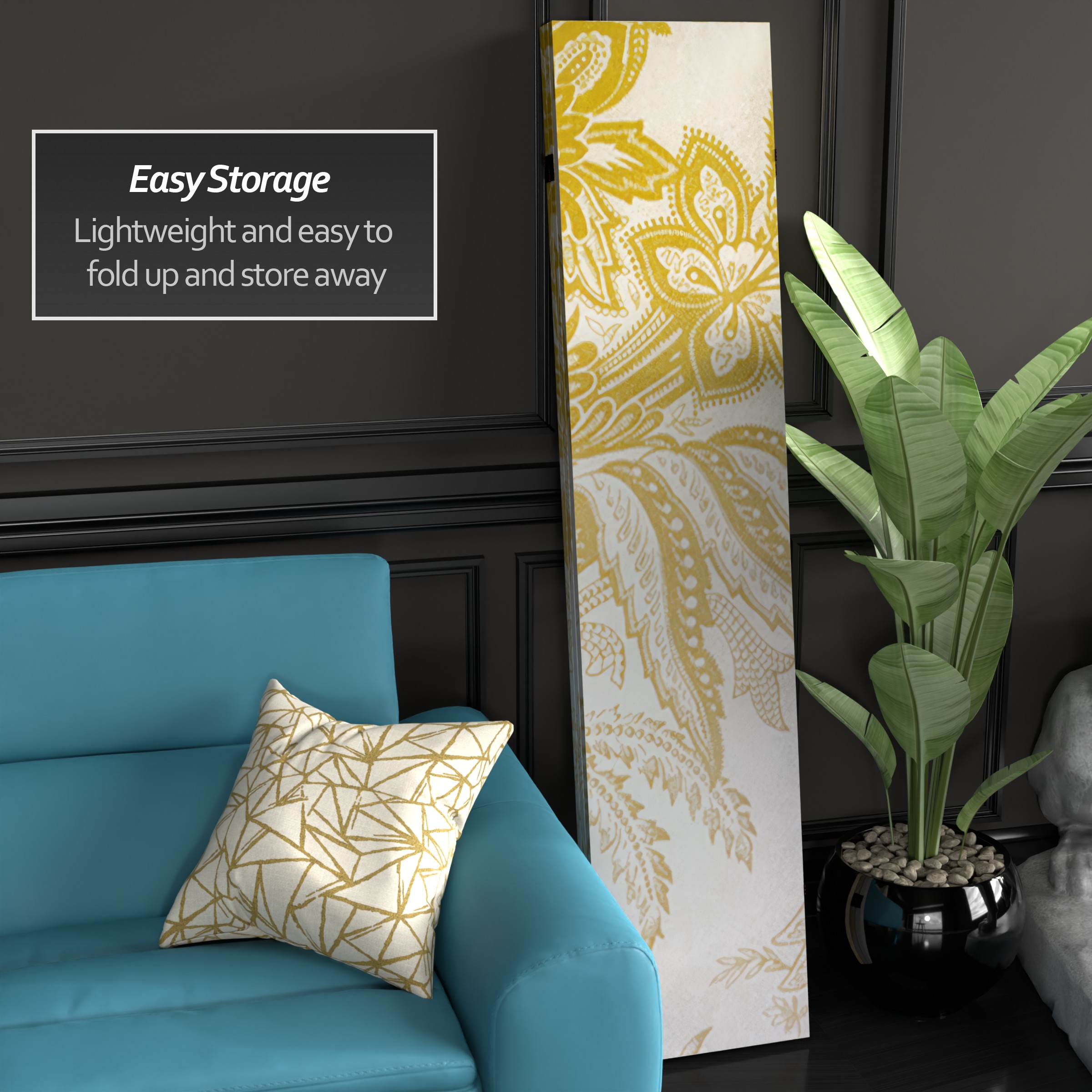Red Lantern CV-FLORAL2 Indoor-Privacy-Screens - View #3