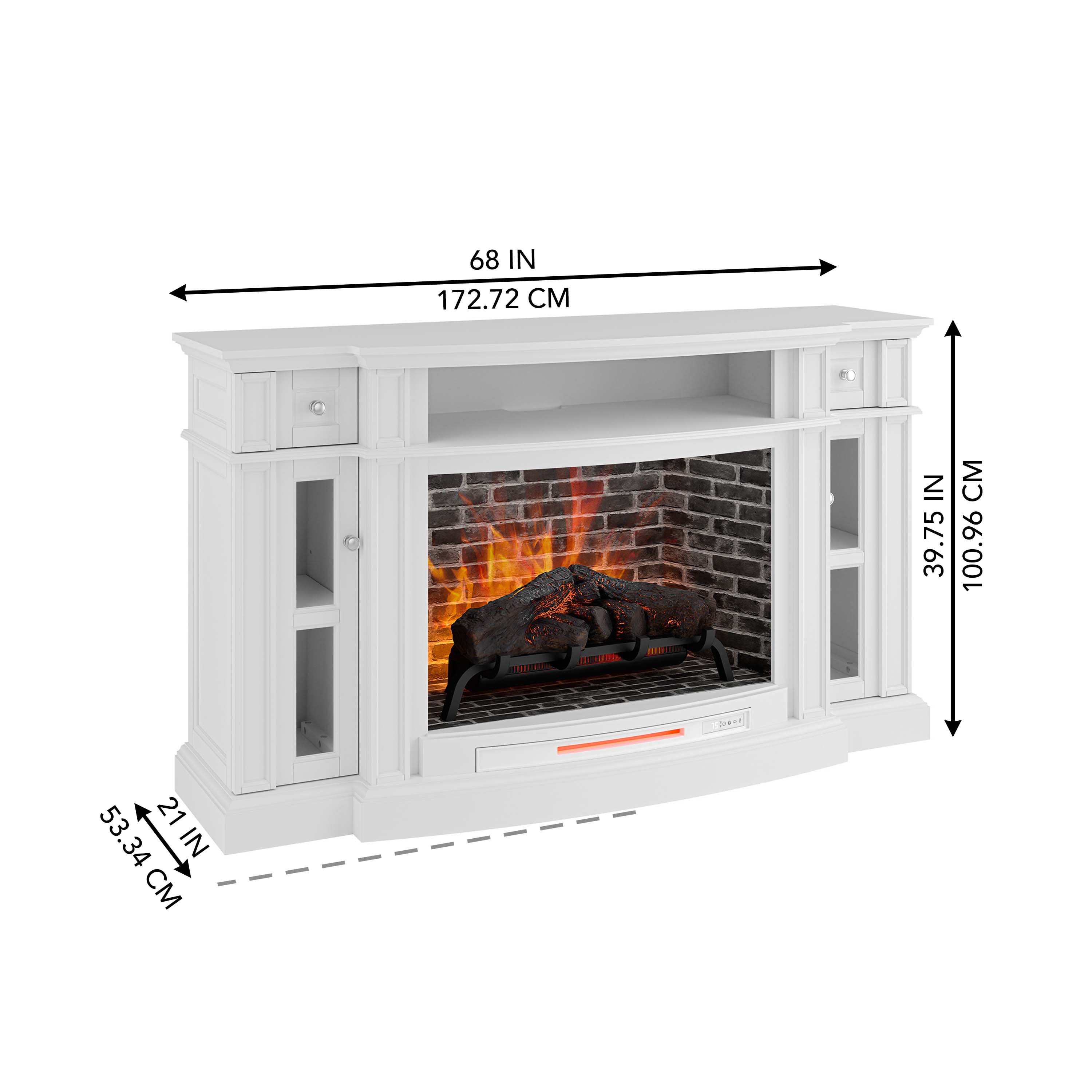 allen + roth 4317FM-33-201 Electric-Fireplaces - View #2