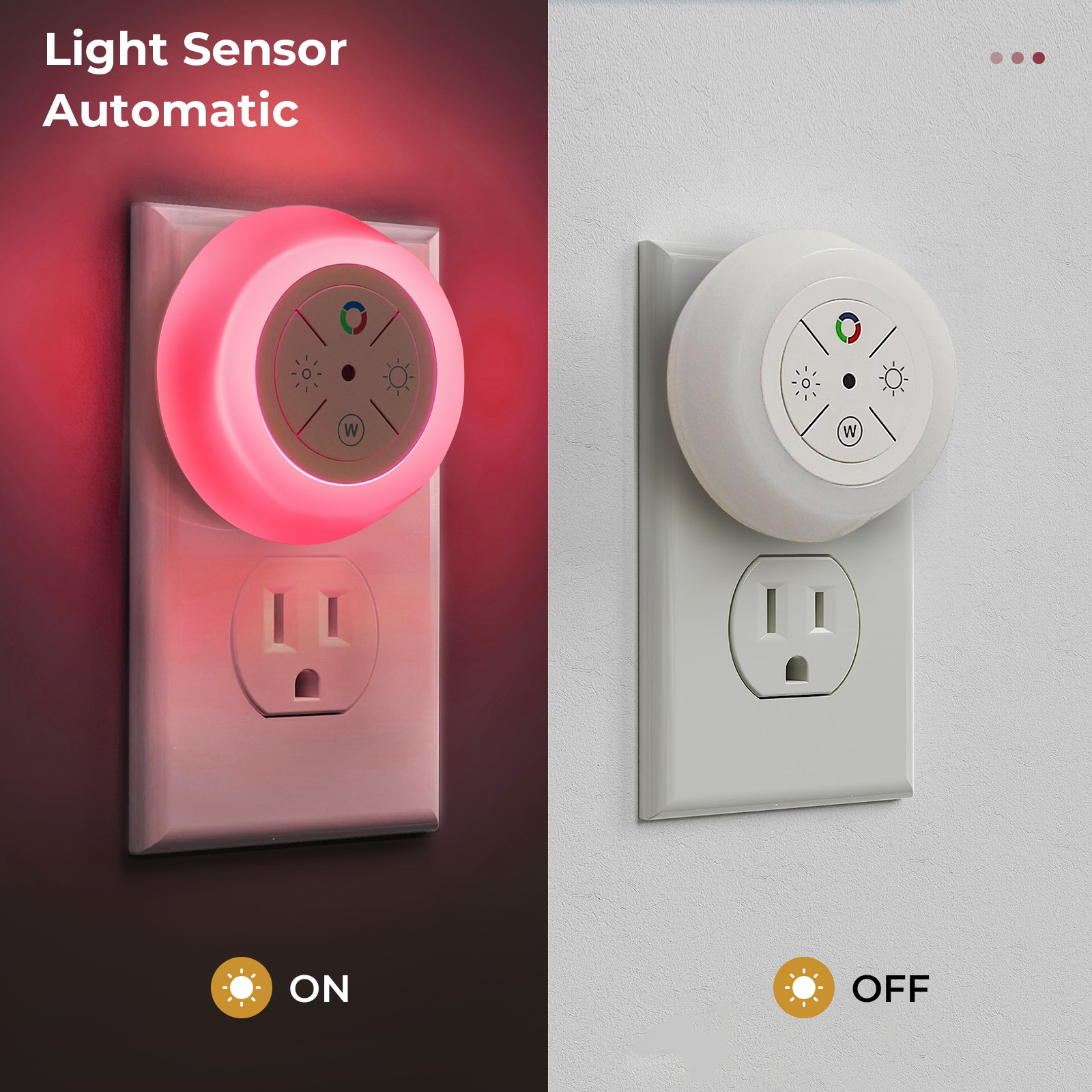 Dawnrise NL-D-607CRGB-2 Night-Lights - View #2