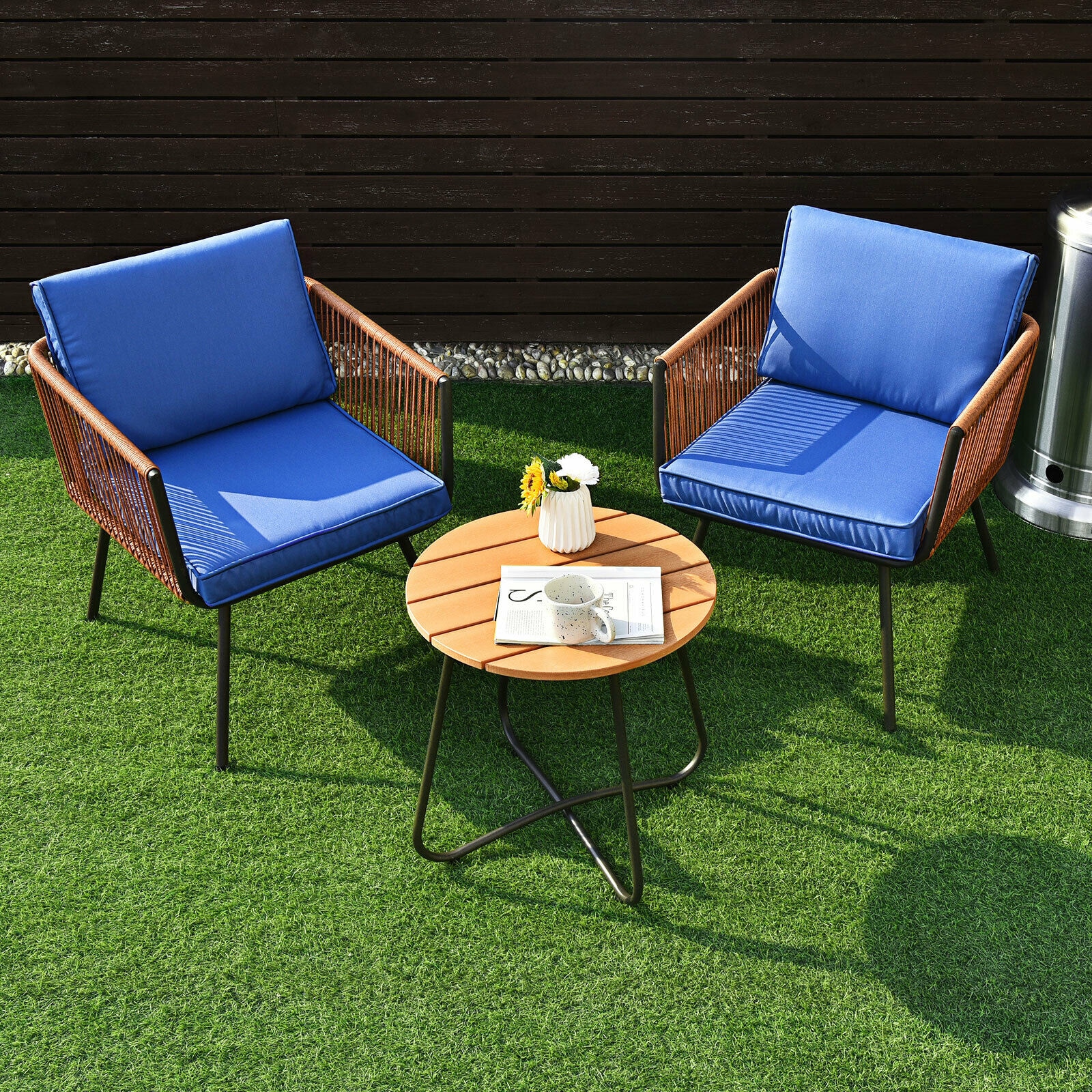 Forclover HYFE-67675 Patio-Conversation-Sets - View #5