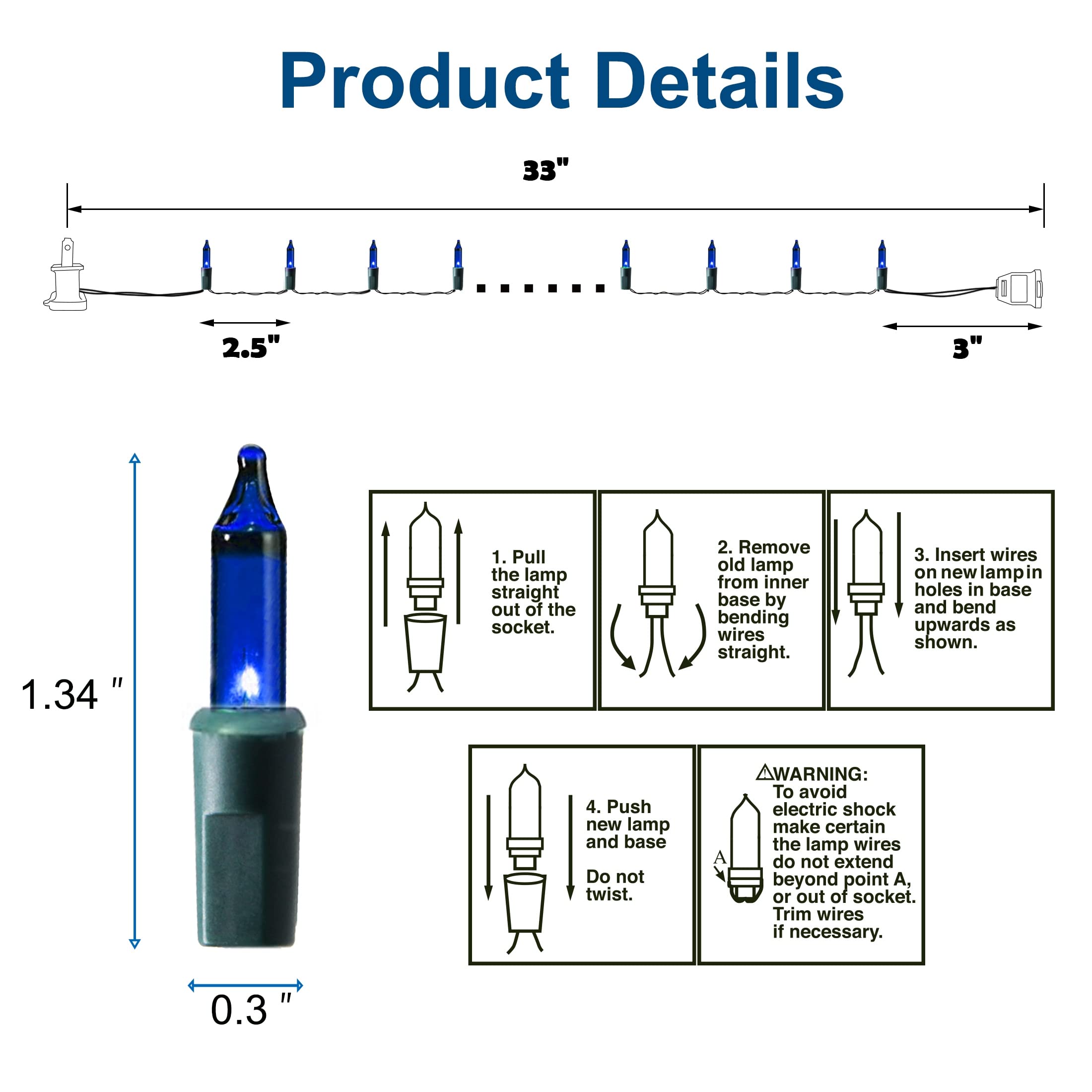 Twinkle Star B098SY4299 Christmas-String-Lights - View #2